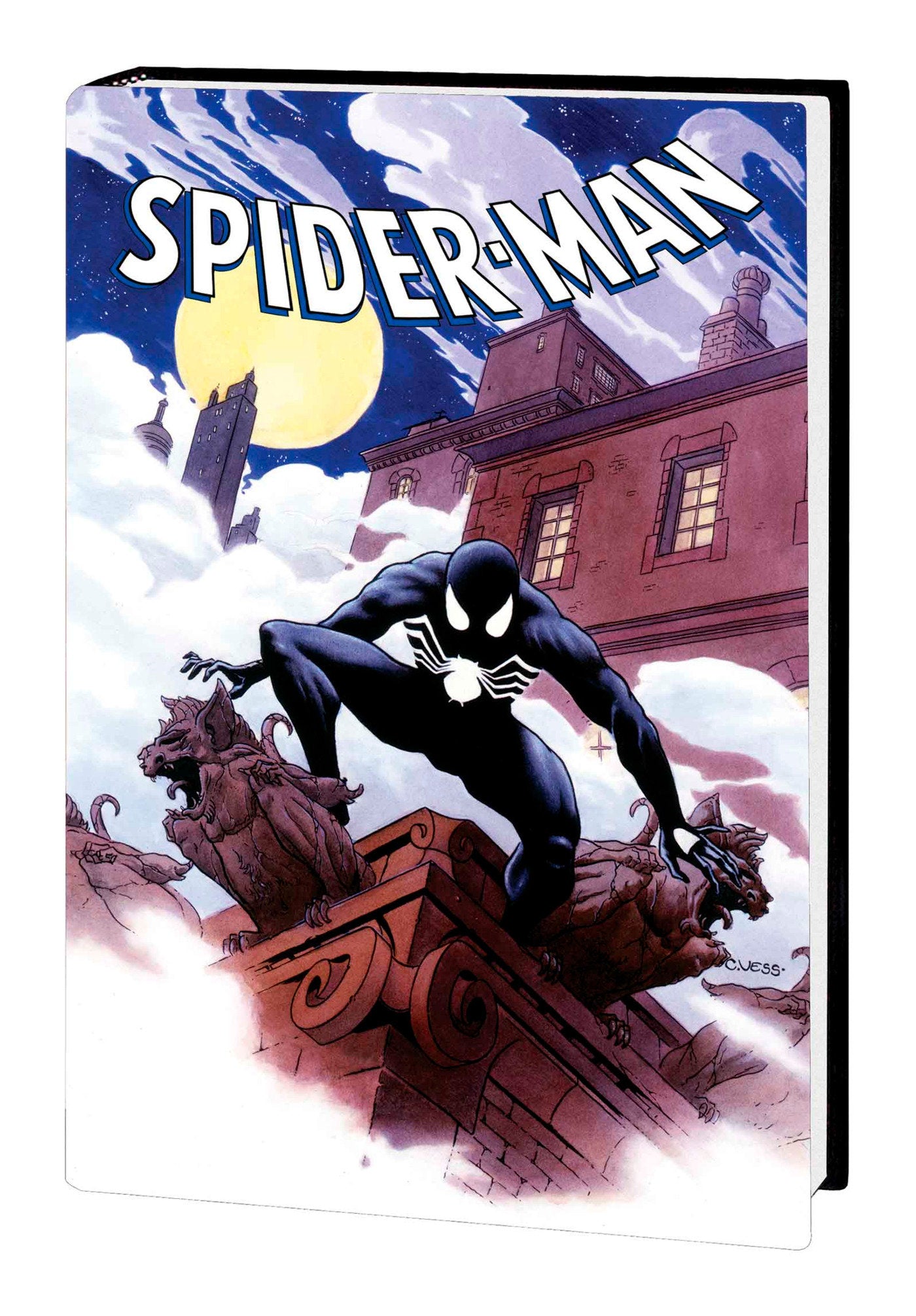 SPIDER-MAN: THE COMPLETE BLACK COSTUME SAGA OMNIBUS CHARLES VESS COVER [DM ONLY] HC