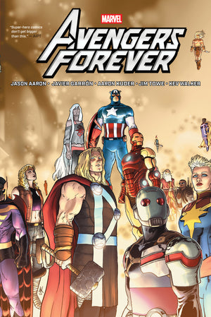 Avengers Forever By Jason Aaron Omnibus Aaron Kuder Cover HC