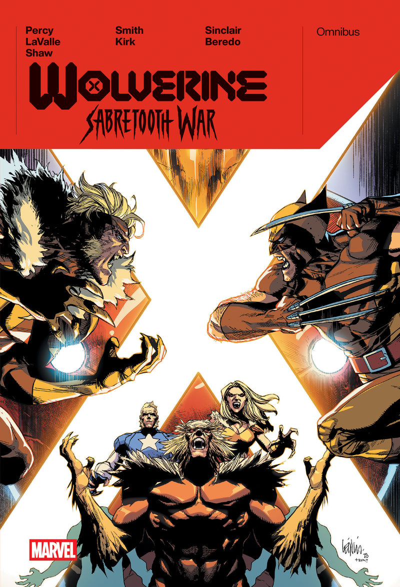 Wolverine: Sabretooth War Omnibus Leinil Yu Cover
