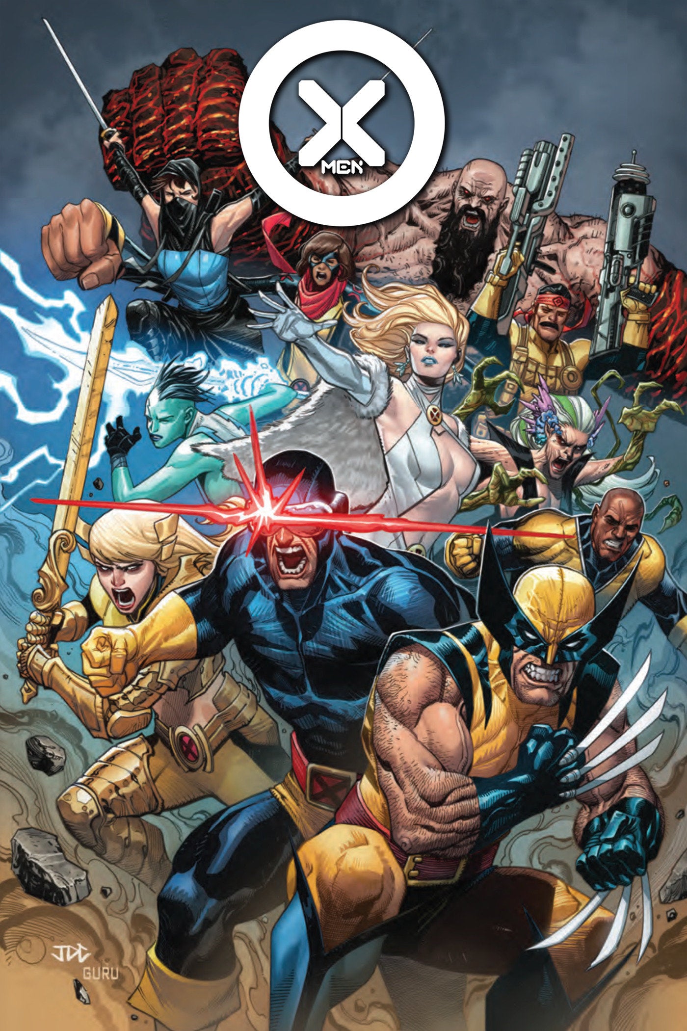 X-Men By Gerry Duggan Omnibus Joshua Cassara Cover [DM Only]