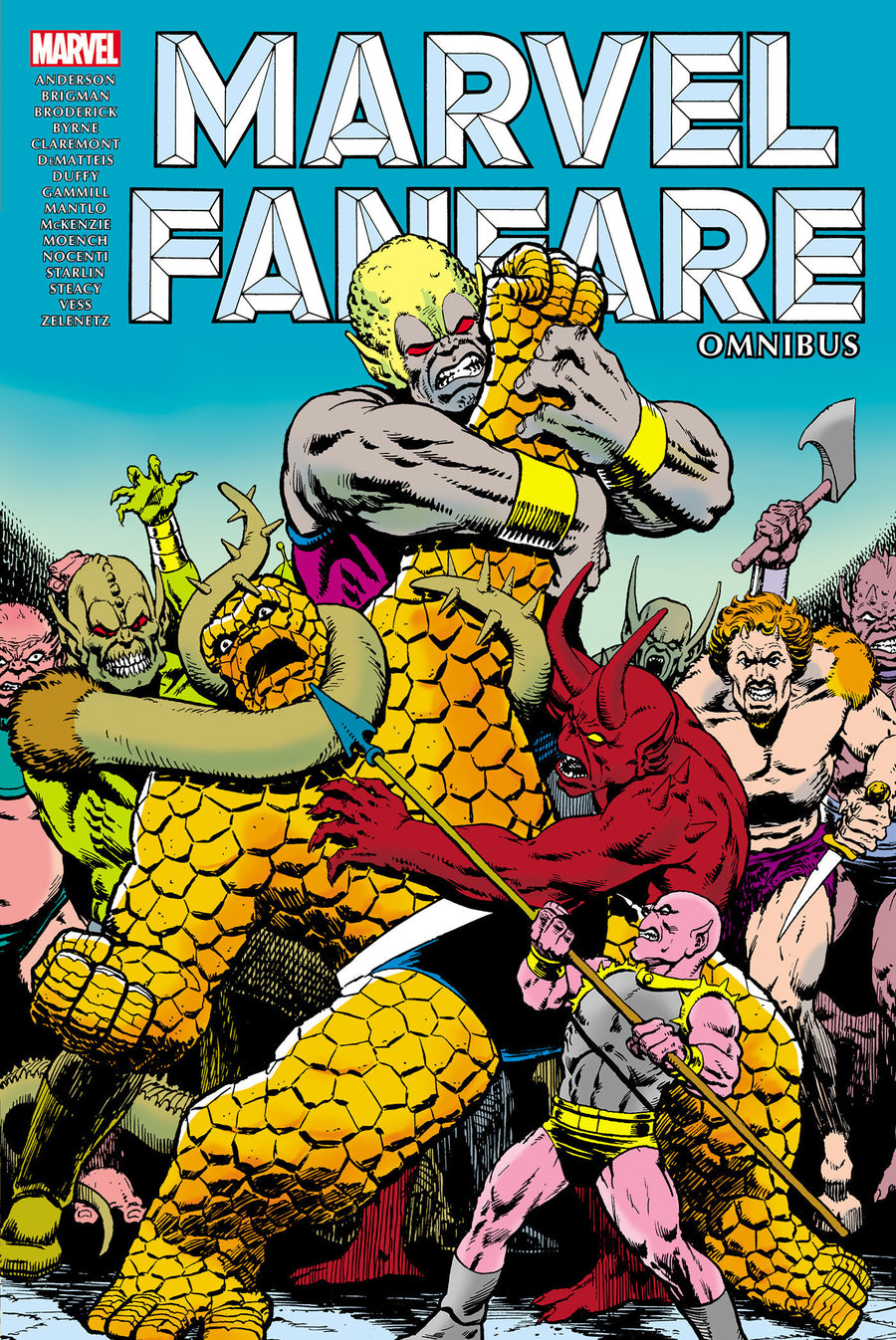 Marvel Fanfare Omnibus Vol. 2 Jim Starlin Cover
