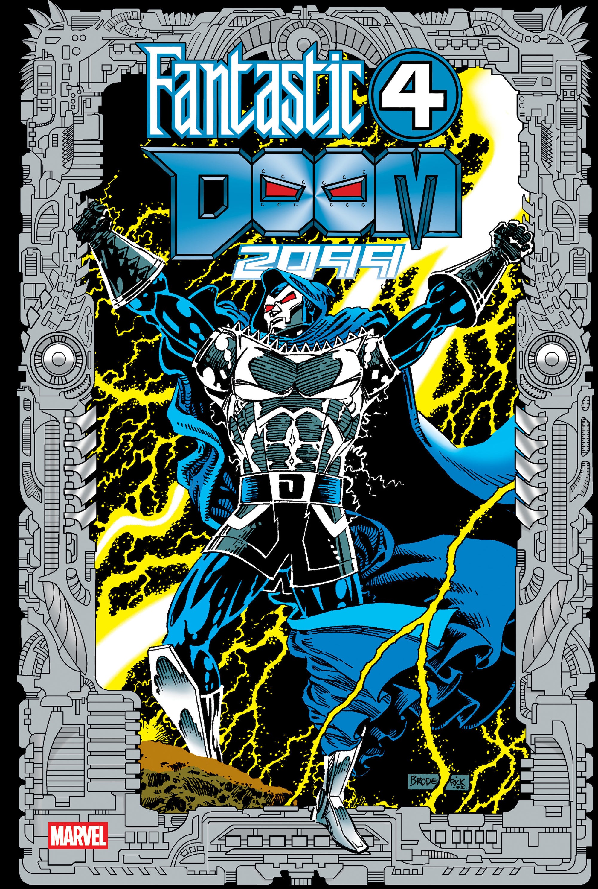 Fantastic Four/Doom 2099 Omnibus Pat Broderick Cover