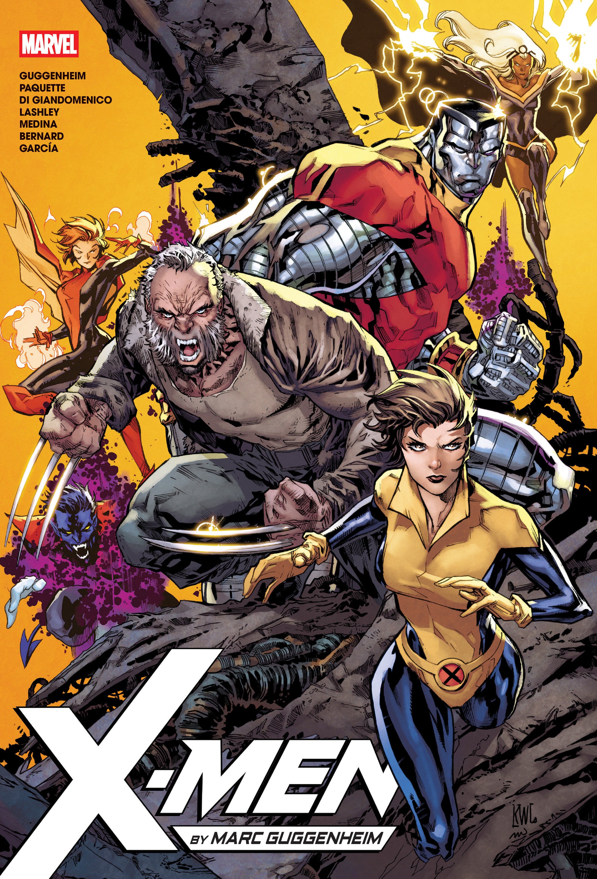X-Men By Marc Guggenheim Omnibus Ken Lashley Cover