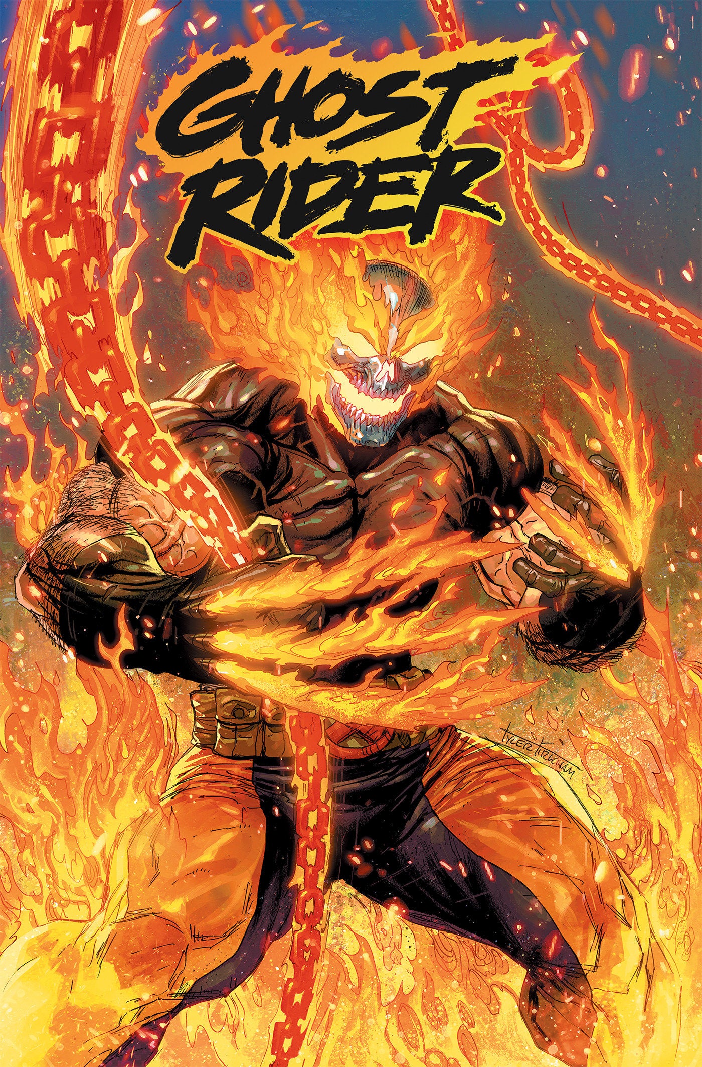 Ghost Rider By Benjamin Percy Omnibus Ryan Stegman Cover [DM Only]