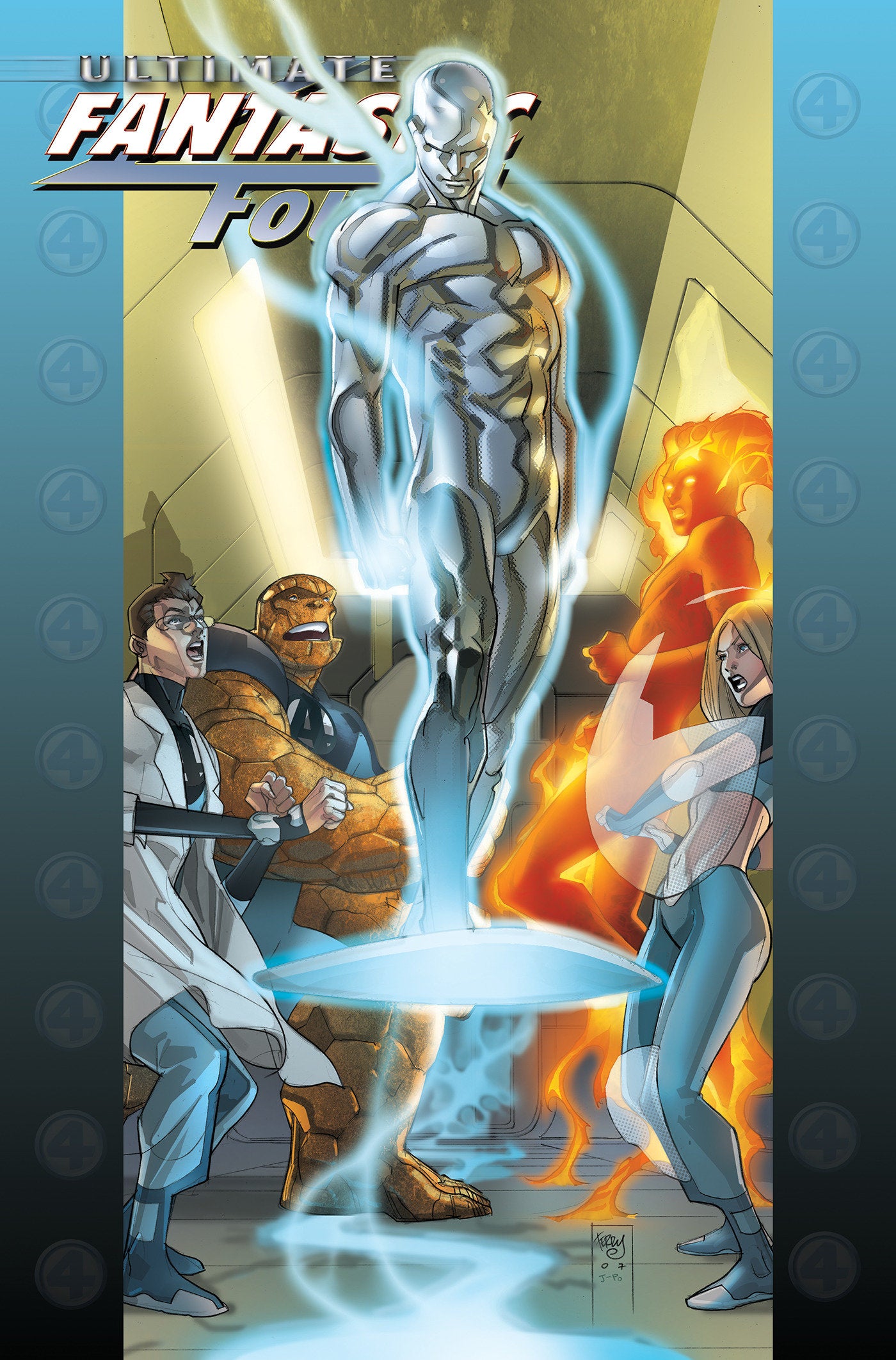 Ultimate Fantastic Four Omnibus Vol. 2 Pasqual Ferry Silve Surfer Cover