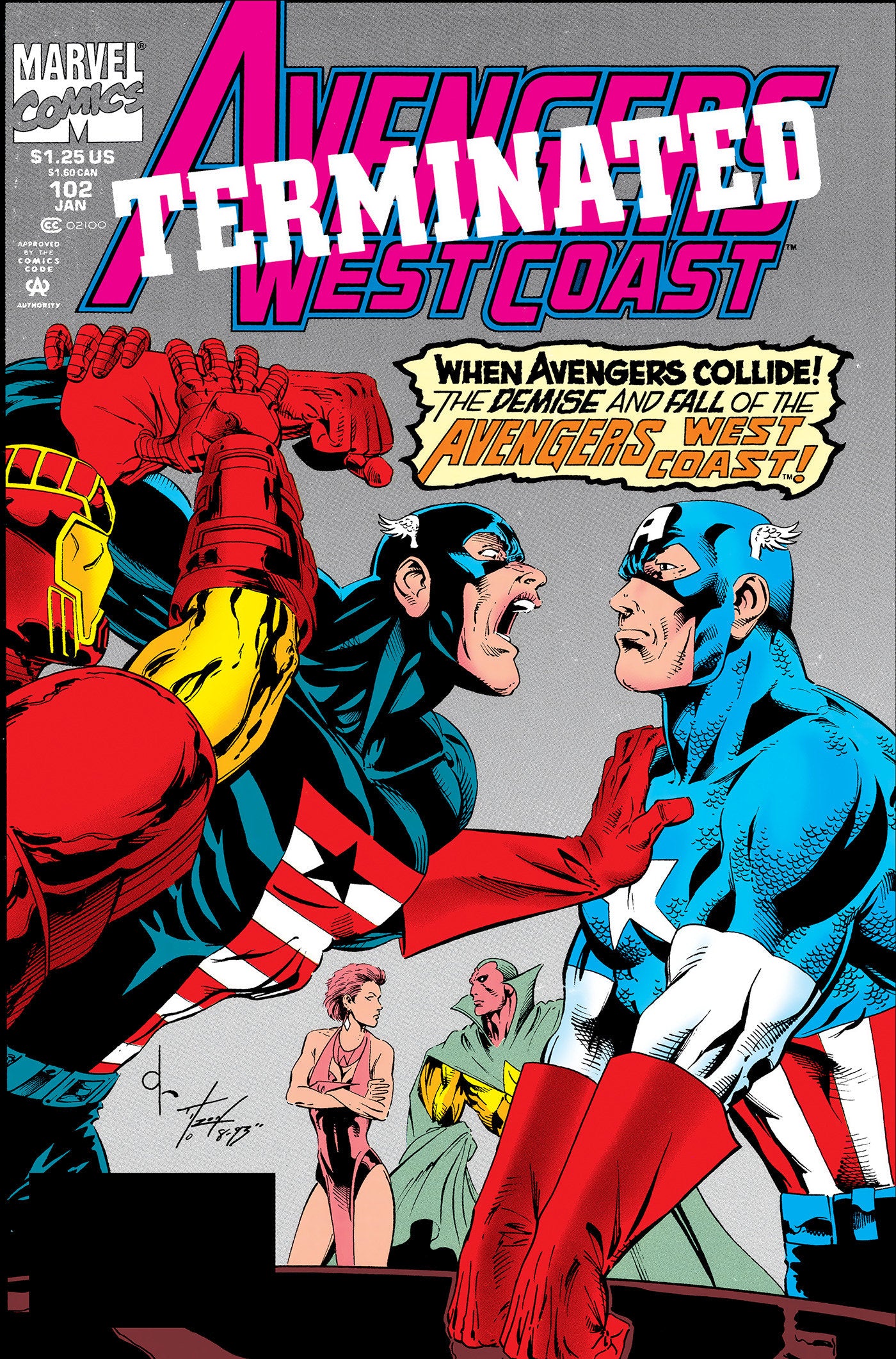 AVENGERS WEST COAST EPIC COLLECTION: TERMINATED TPB