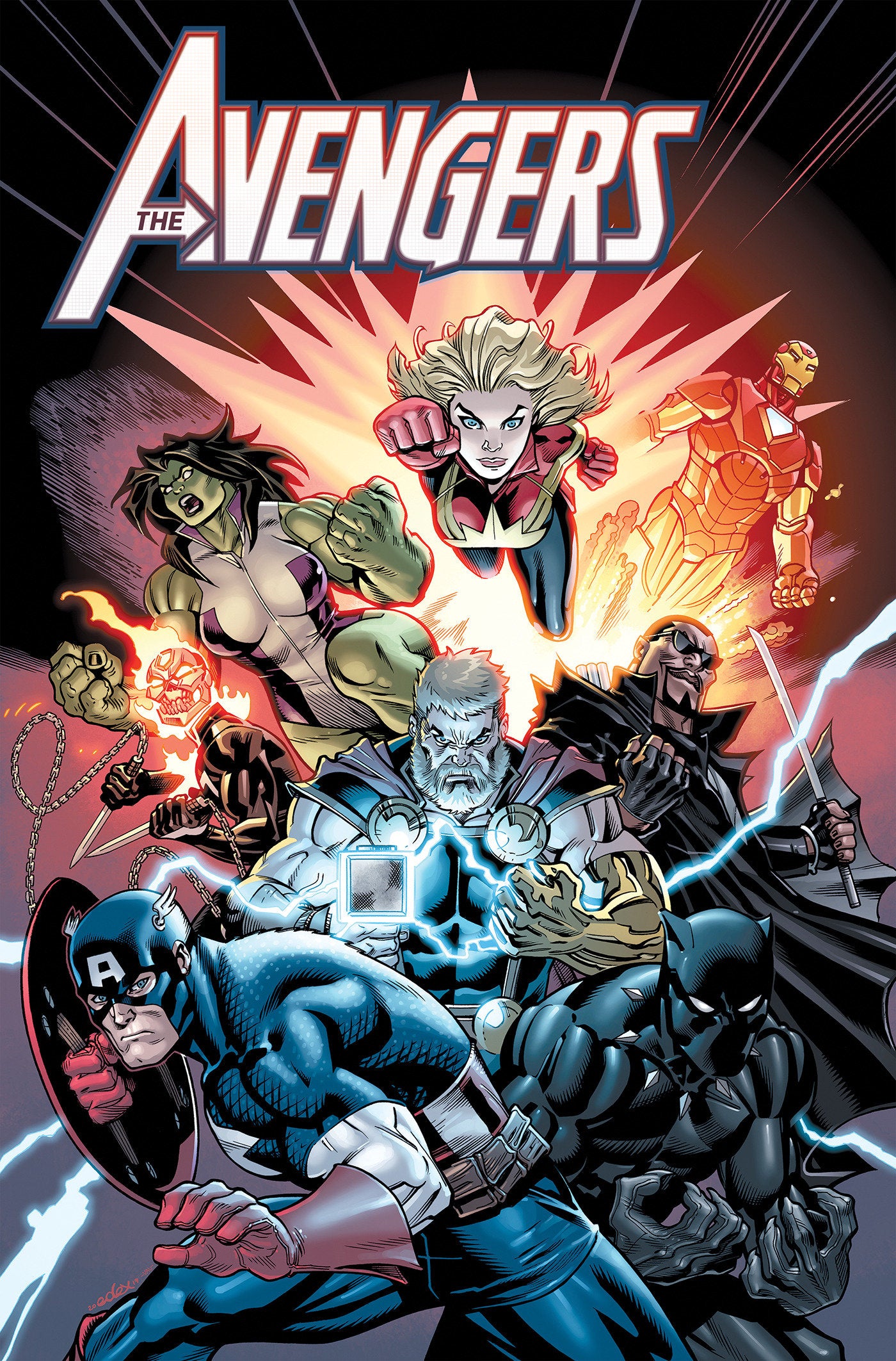 AVENGERS BY JASON AARON OMNIBUS VOL. 1 SARA PICHELLI COVER [DM ONLY]