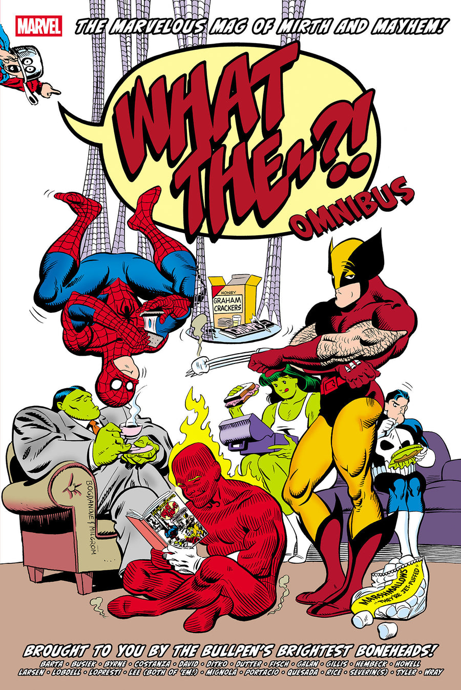 WHAT THE--?! OMNIBUS JON BOGDANOVE COVER