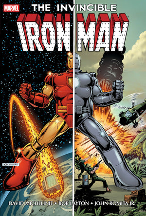 IRON MAN BY MICHELINIE, LAYTON & ROMITA JR. OMNIBUS VOL. 1 BOB LAYTON COVER [NEW PRINTING, DM ONLY] HC