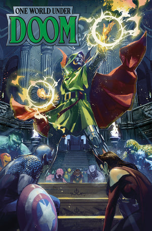 ONE WORLD UNDER DOOM OMNIBUS BEN HARVEY COVER