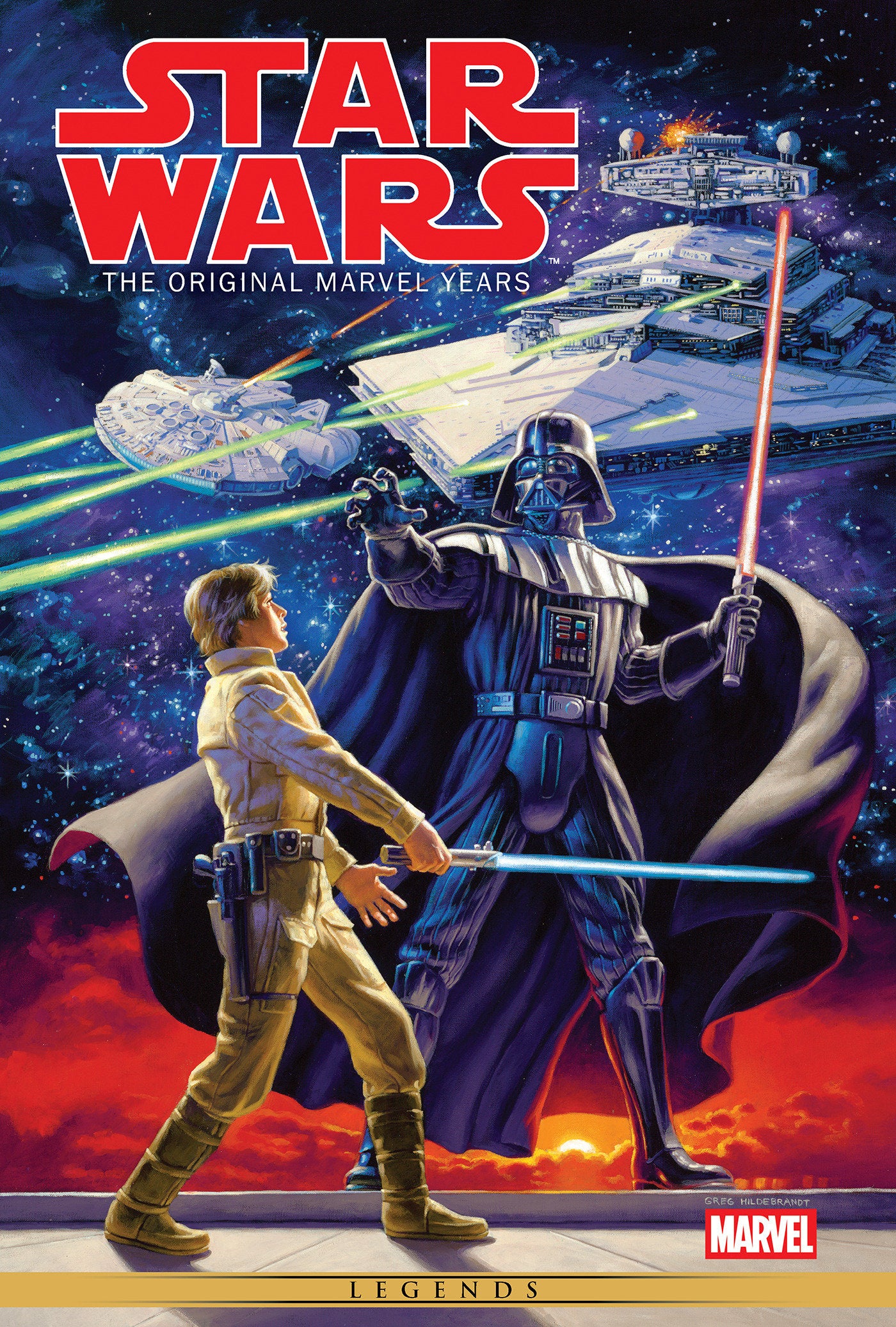 STAR WARS: THE ORIGINAL MARVEL YEARS OMNIBUS VOL. 1 HOWARD CHAYKIN COVER [NEW PRINTING]