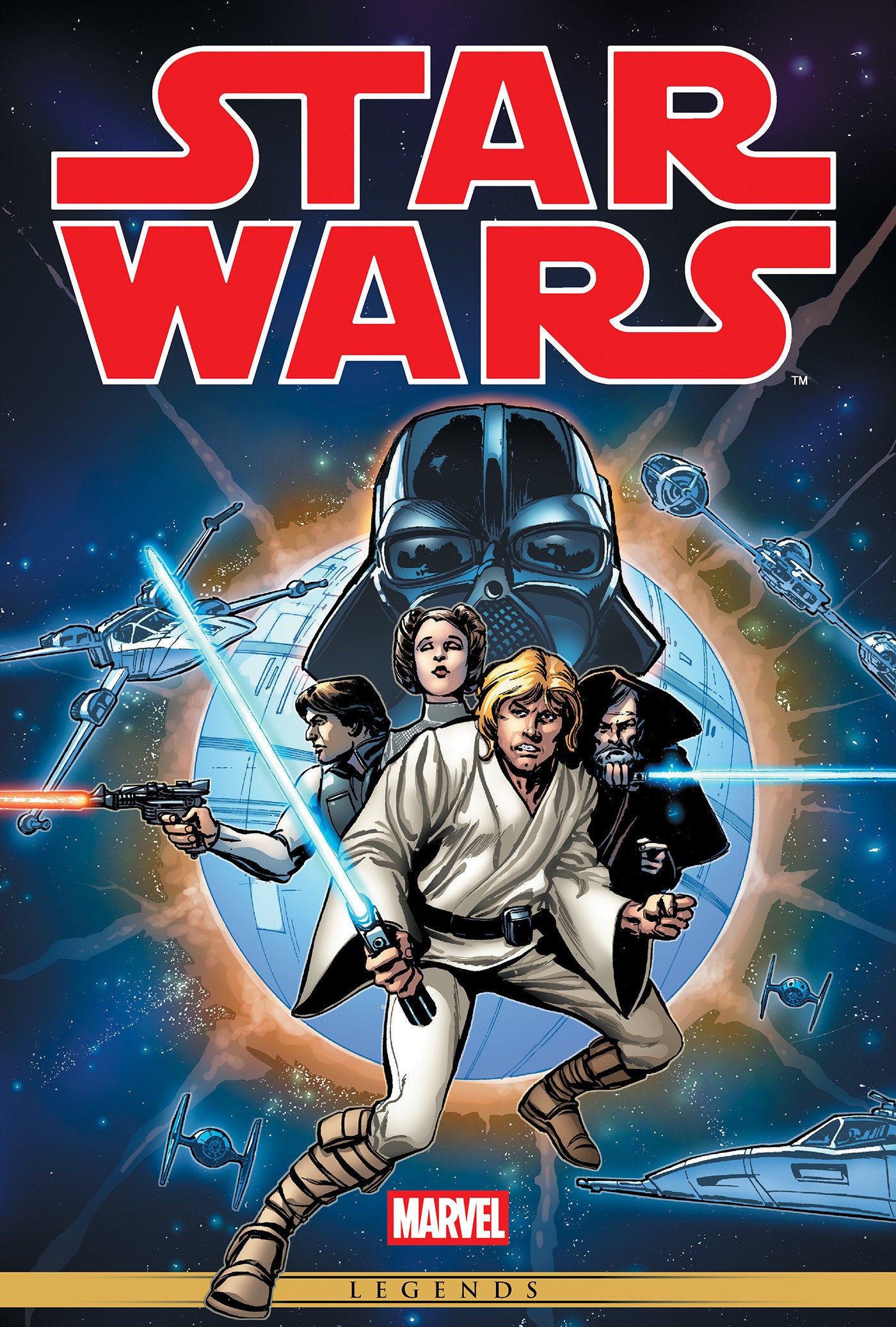 STAR WARS: THE ORIGINAL MARVEL YEARS OMNIBUS VOL. 1 GREG HILDEBRANDT COVER [NEW PRINTING, DM ONLY]