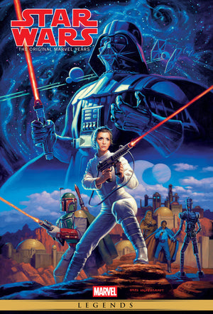 STAR WARS: THE ORIGINAL MARVEL YEARS OMNIBUS VOL. 2 GREG HILDEBRANDT COVER [NEW PRINTING, DM ONLY] HC