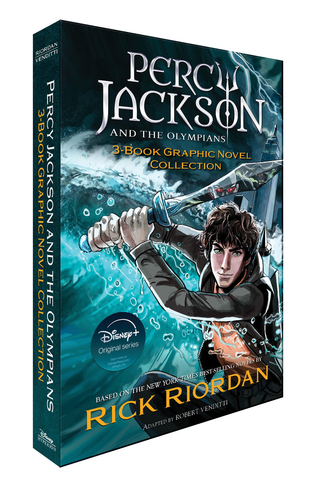 PERCY JACKSON 3-BOOK GRAPHIC NOVEL COLLECTION TPB