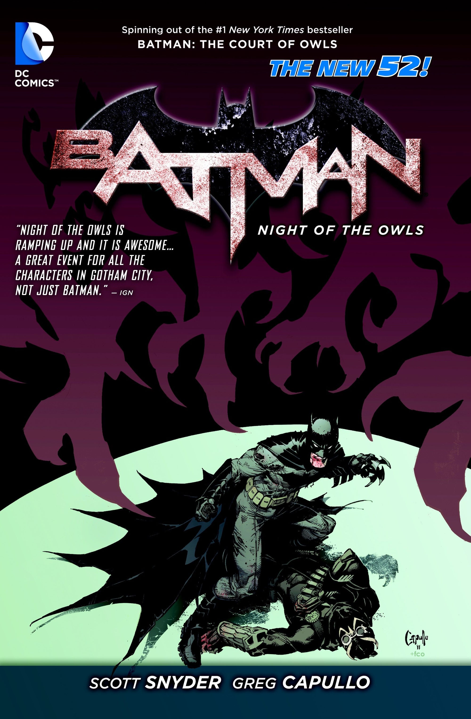 Batman: Night of the Owls (The New 52) TPB
