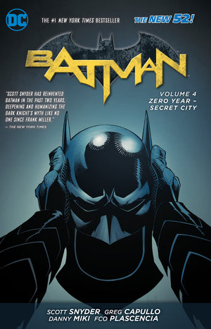 Batman Vol. 4: Zero Year- Secret City (The New 52) TPB