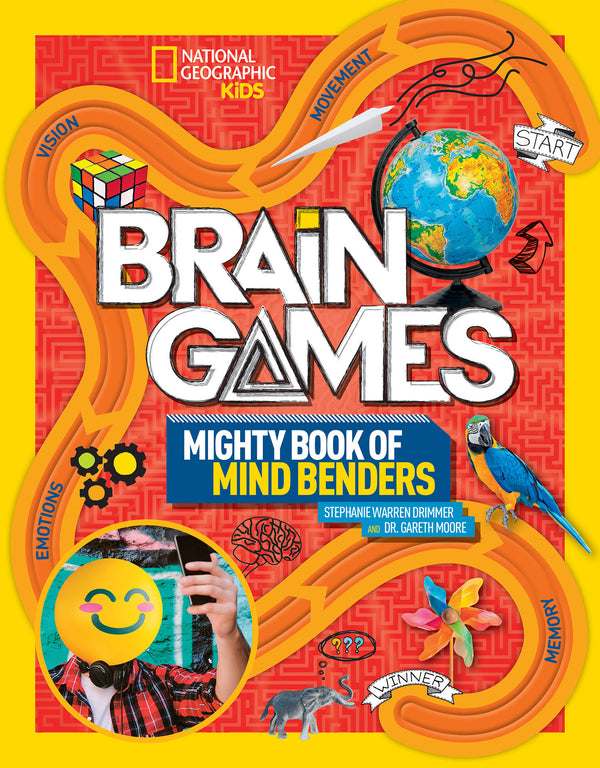 National Geographic Kids Brain Games: Mighty Book of Mind Benders