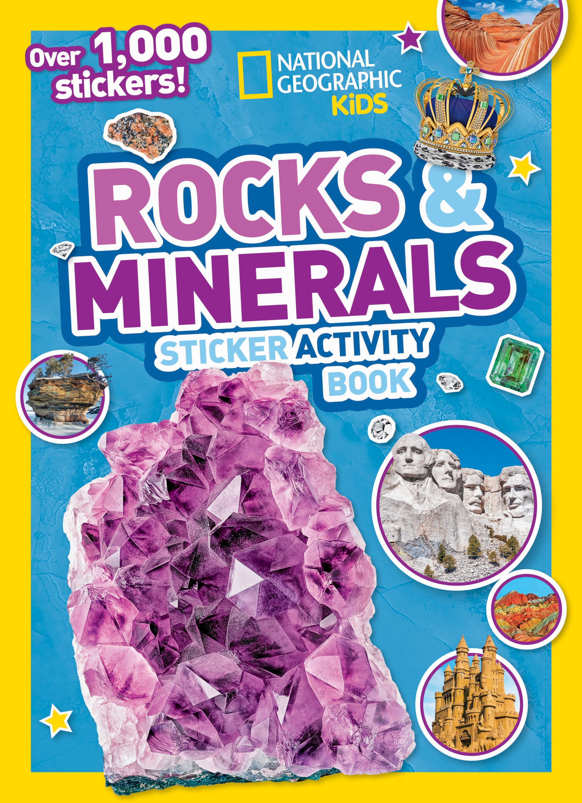 National Geographic Kids Rocks and Minerals Sticker Activity Book