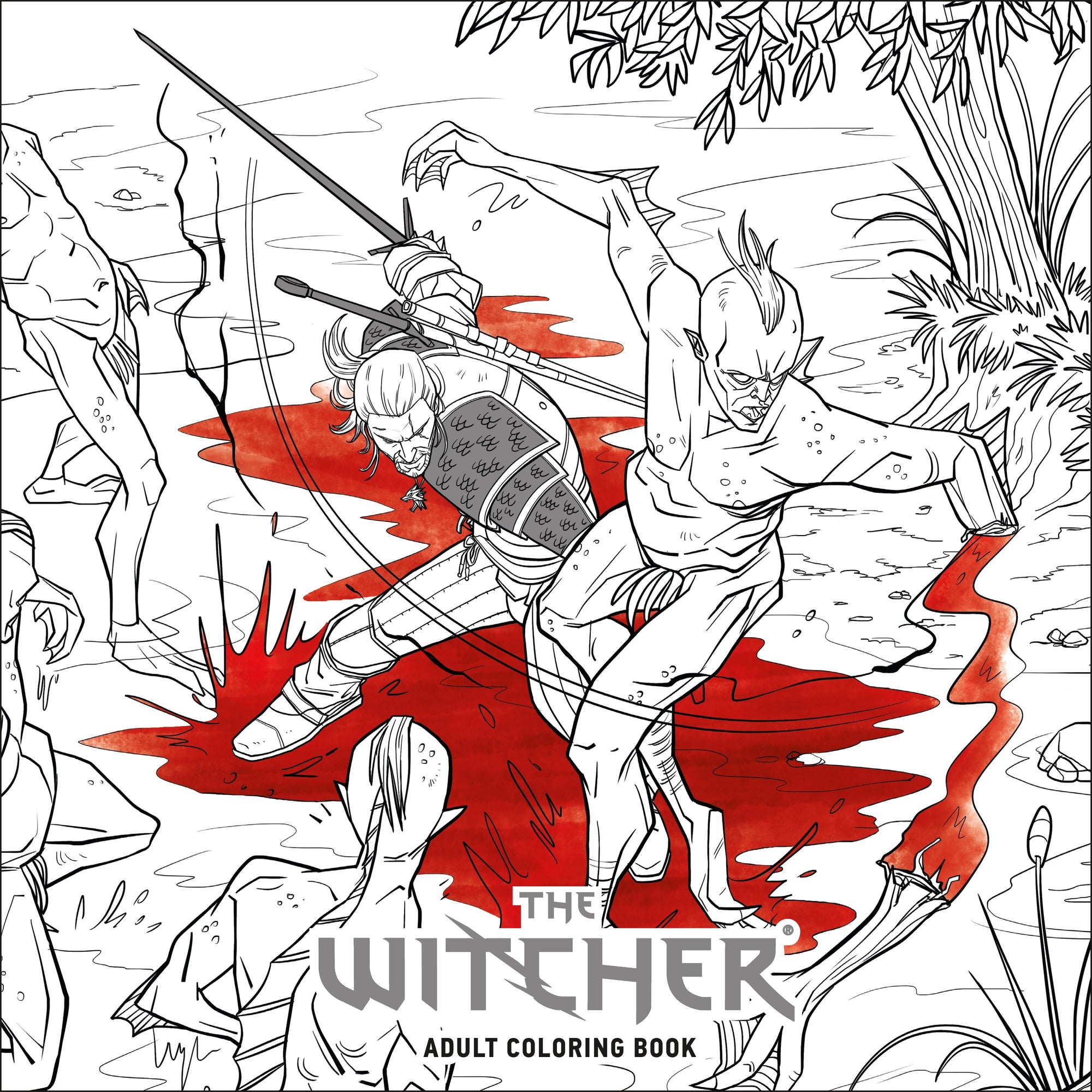 The Witcher Adult Coloring Book CL