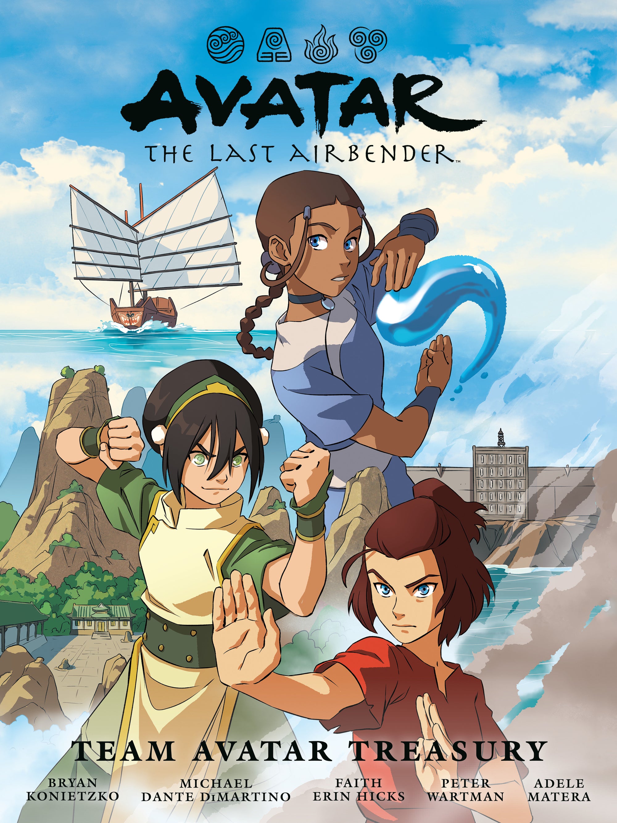 Avatar: The Last Airbender--Team Avatar Treasury Library Edition HC