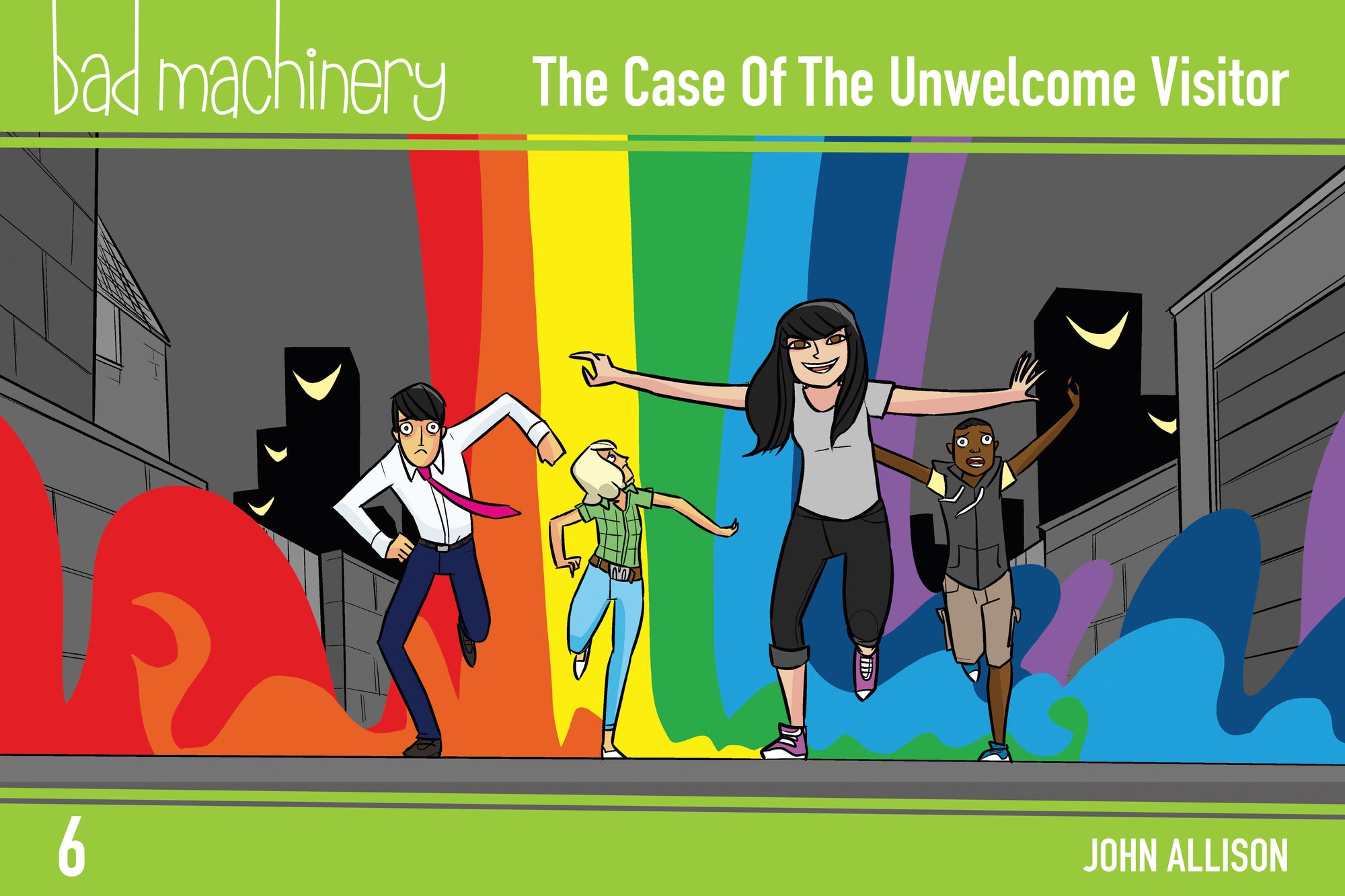 Bad Machinery Vol. 6: The Case of the Unwelcome Visitor Pocket Edition