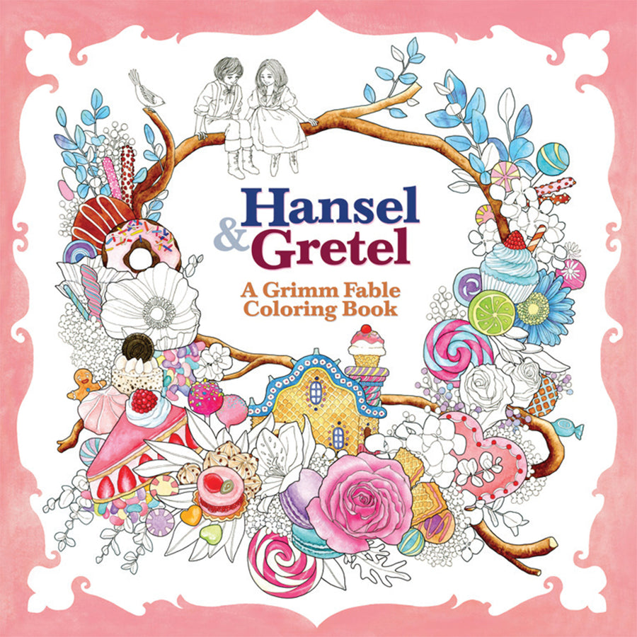 Hansel and Gretel: A Grimm Fable Coloring Book TPBMR