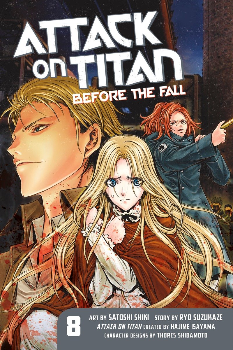 Attack on Titan: Before the Fall 8 TPBMR