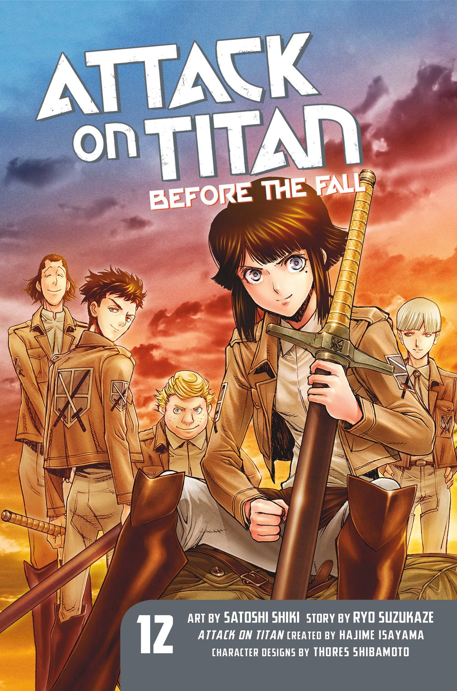 Attack on Titan: Before the Fall 12 TPBMR