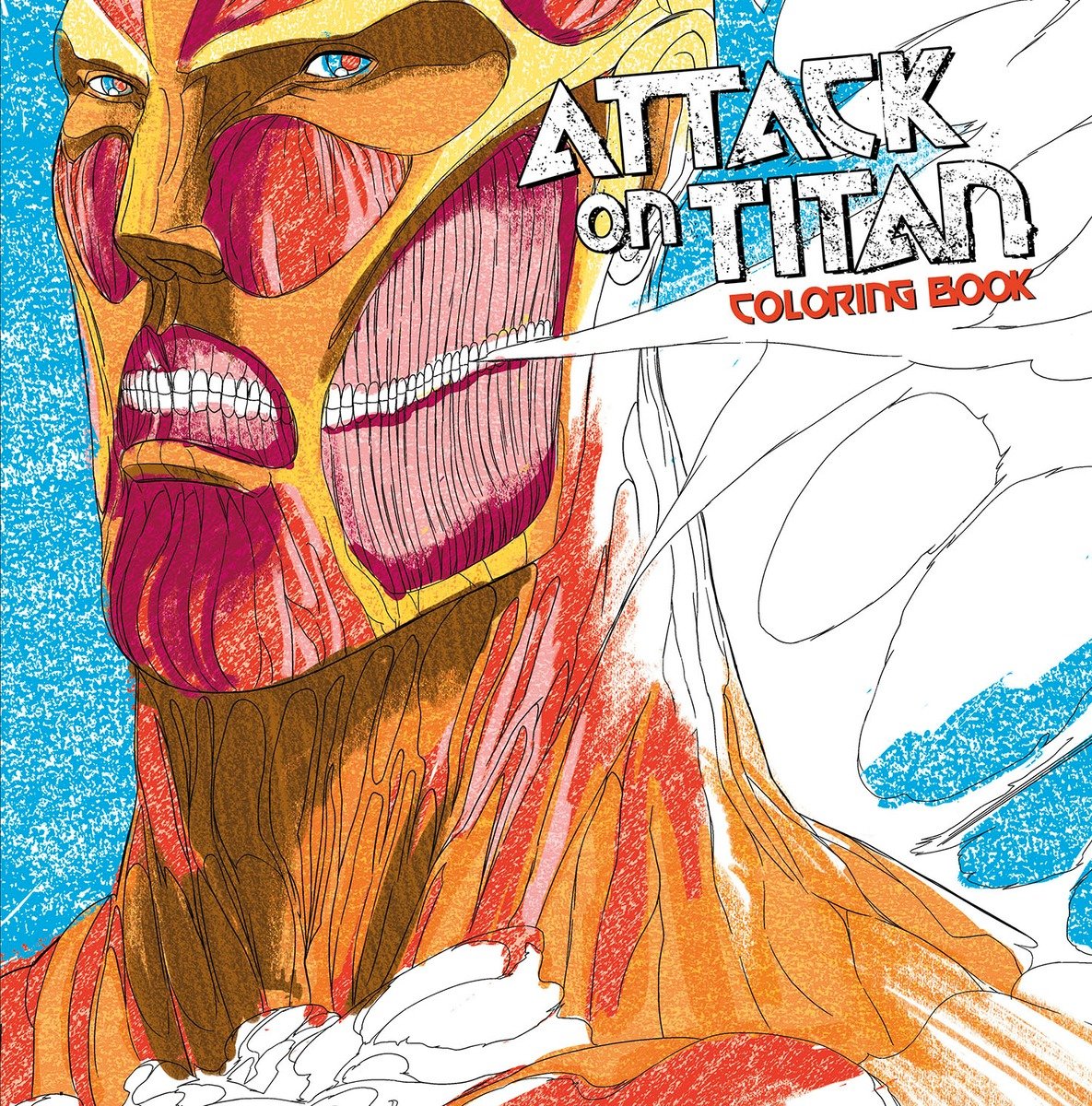 Attack on Titan Coloring Book CL