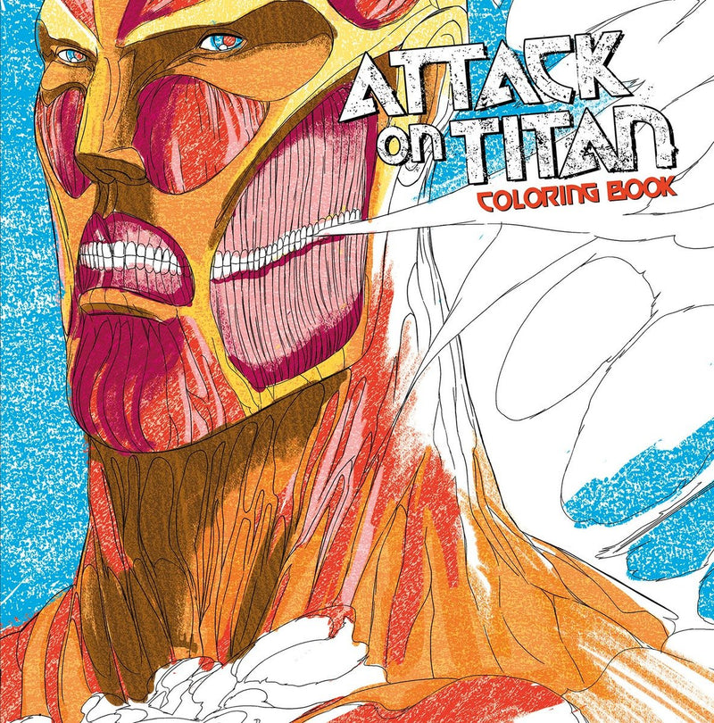 Attack on Titan Coloring Book CL