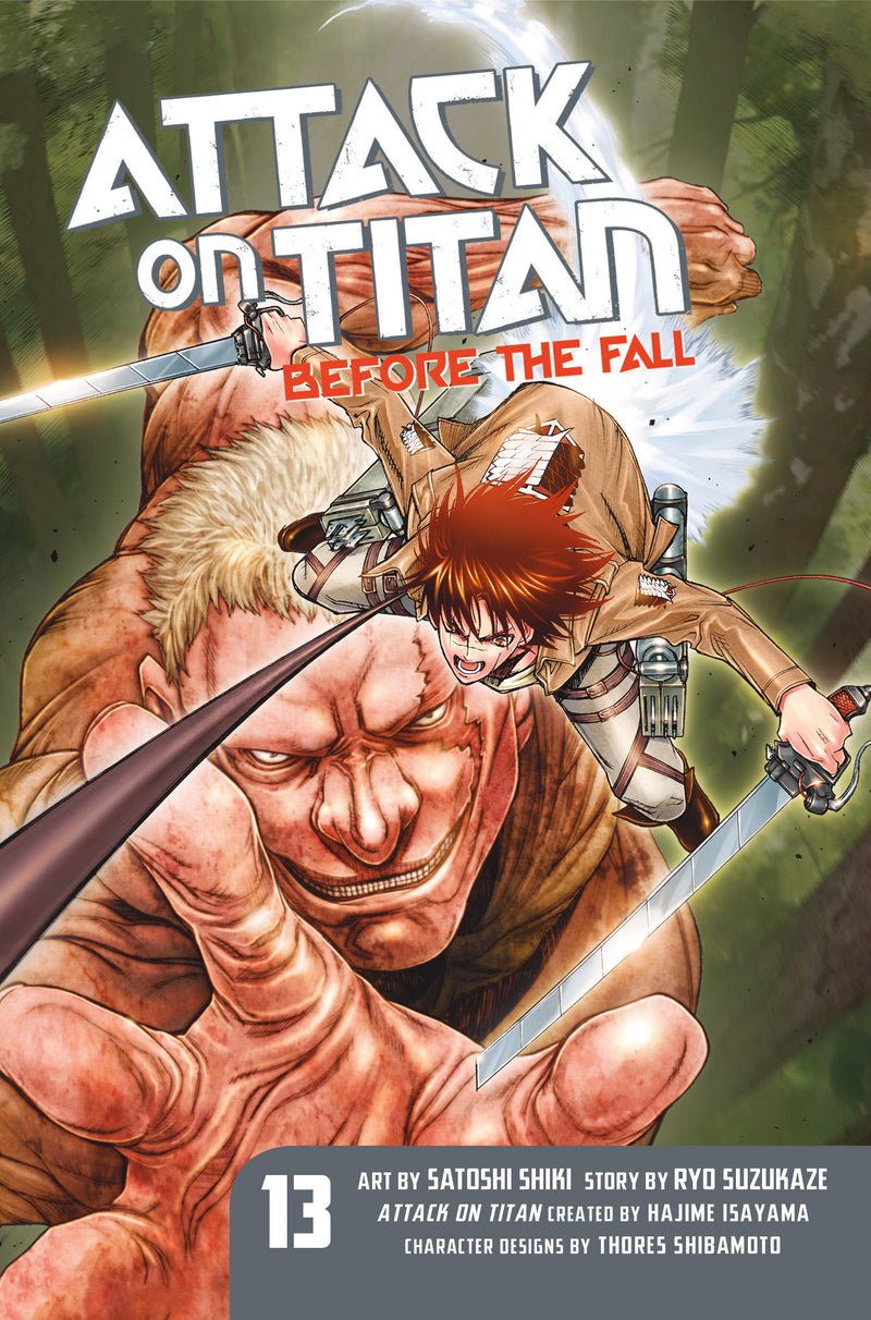 Attack on Titan: Before the Fall 13 TPBMR