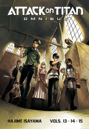 Attack on Titan Omnibus 5 (Vol. 13-15) TPBMR