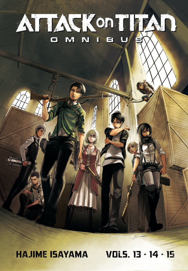 Attack on Titan Omnibus 5 (Vol. 13-15) TPBMR