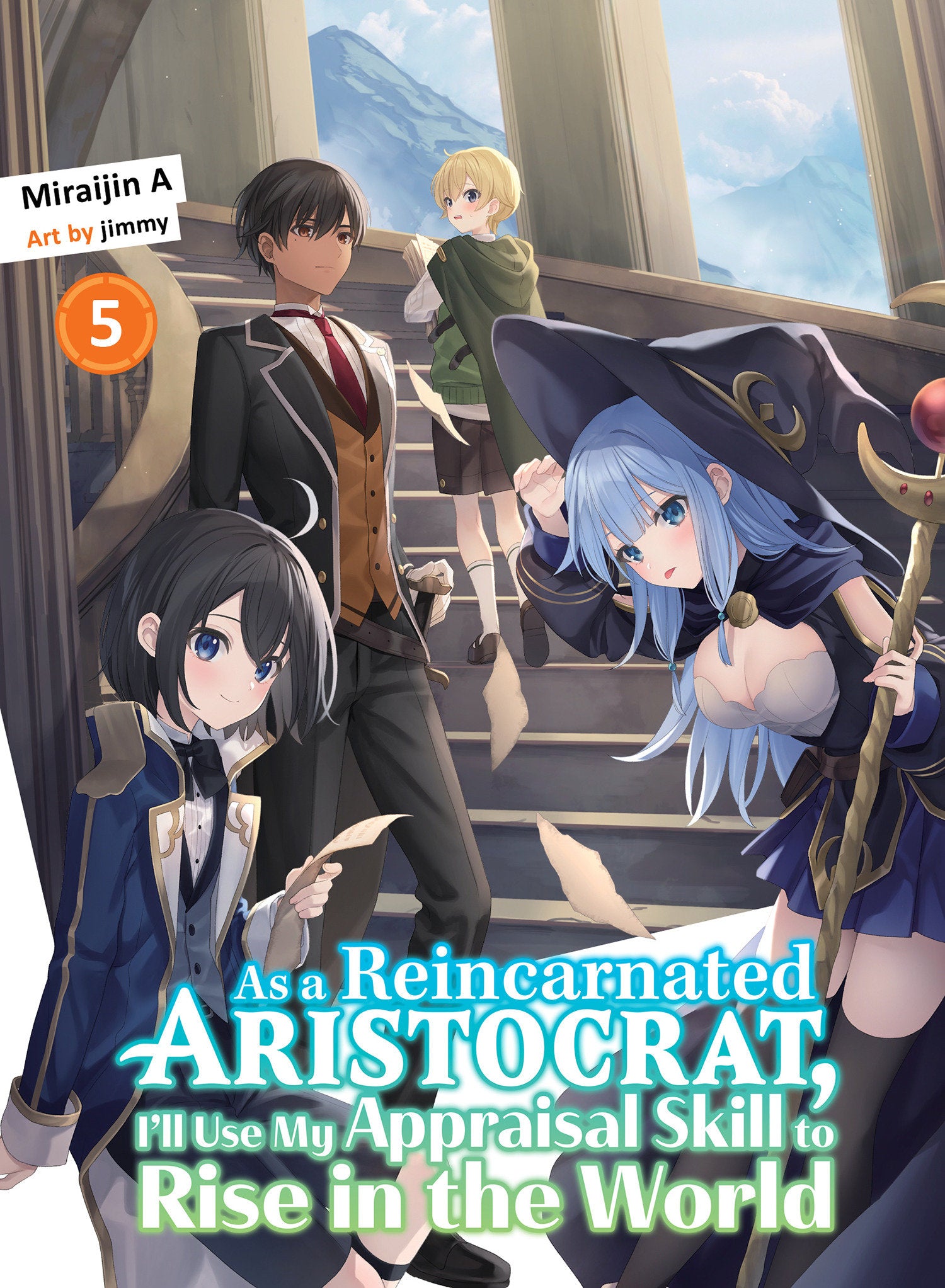 As a Reincarnated Aristocrat, I'll Use My Appraisal Skill to Rise in the World 5 (light novel) TPB