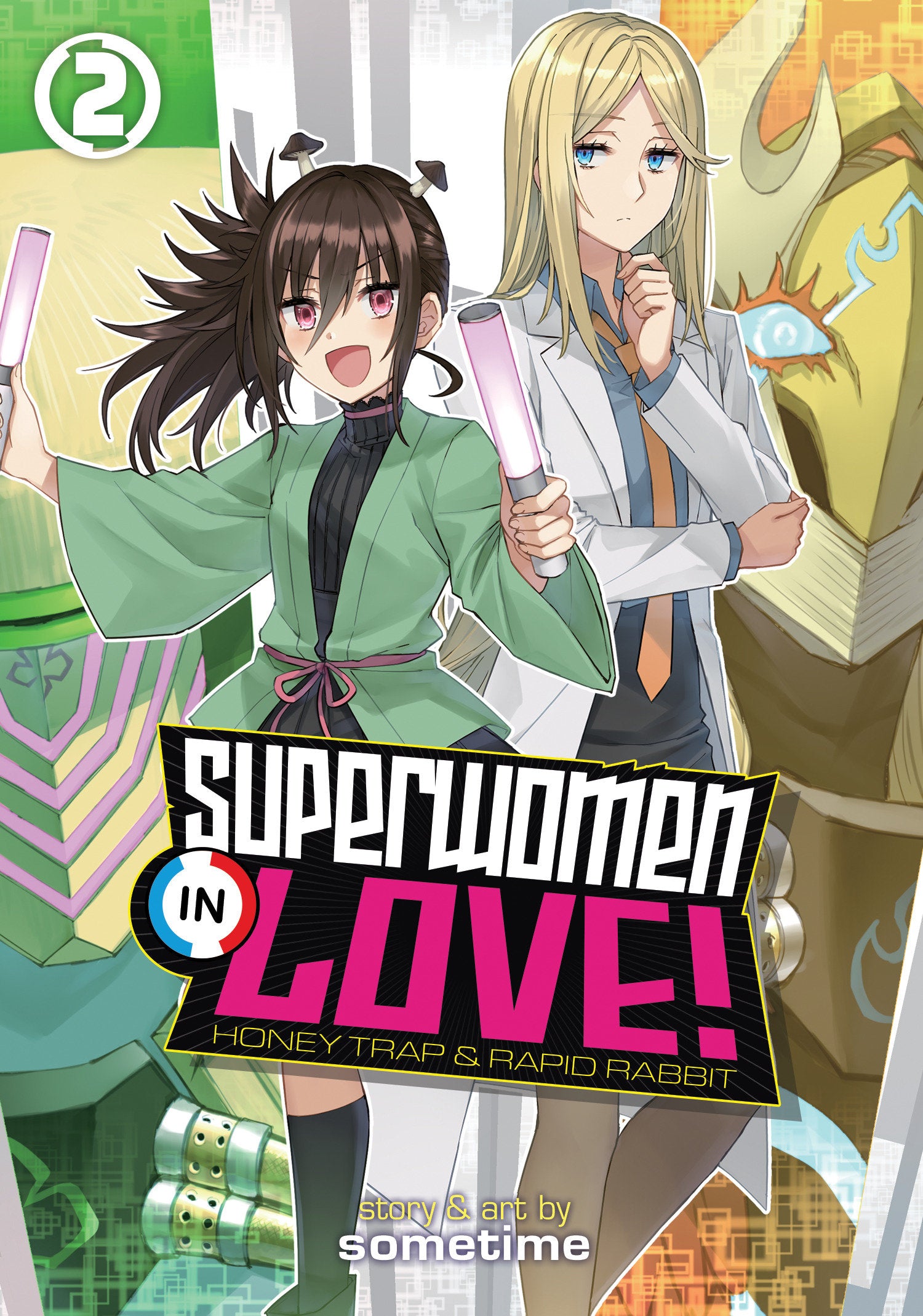 Superwomen in Love! Honey Trap and Rapid Rabbit Vol. 2 TPBMR