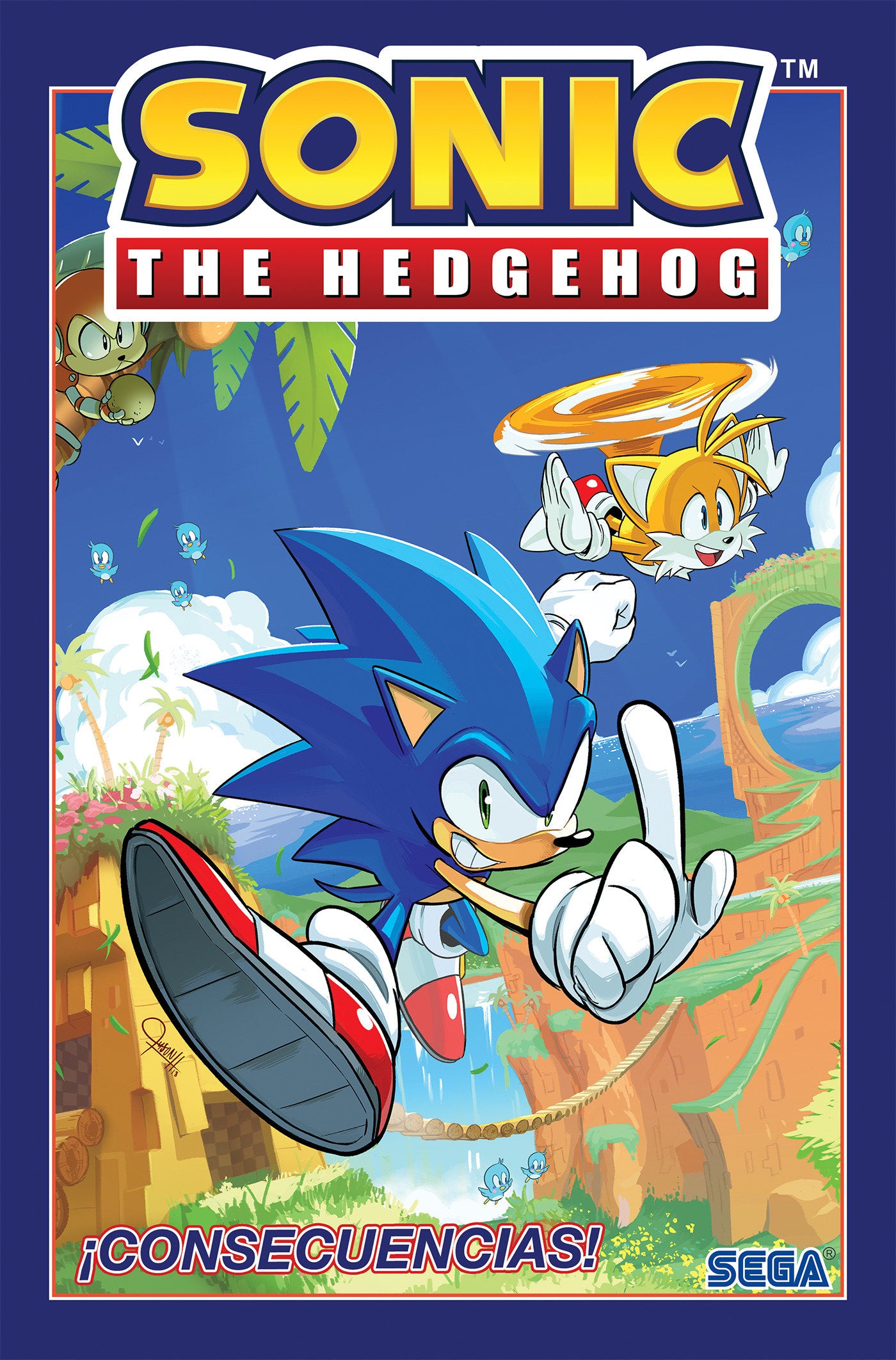 Sonic the Hedgehog, Vol. 1: ¬°Consecuencias! (Sonic The Hedgehog, Vol 1: Fallout! Spanish Edition)