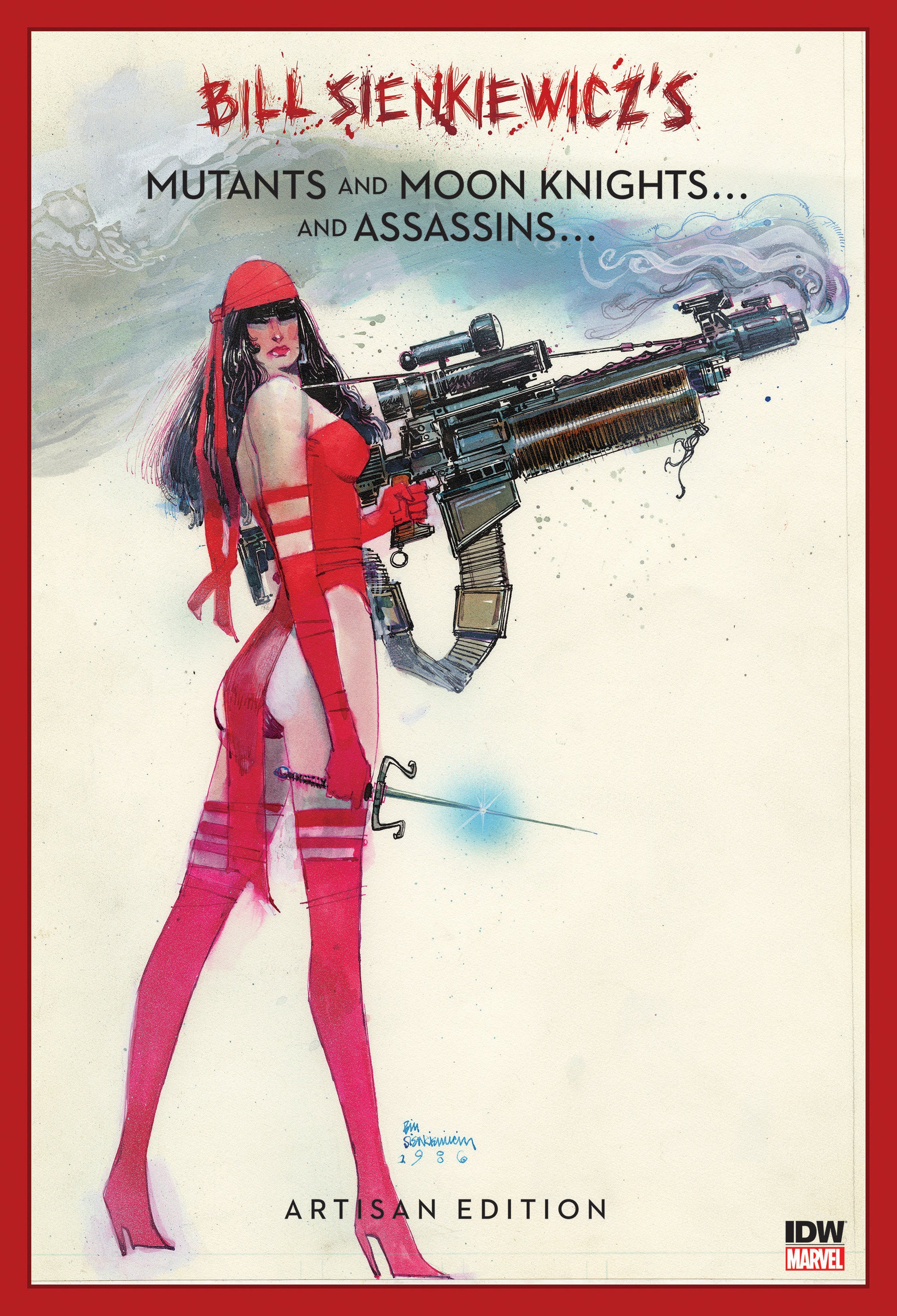 Bill Sienkiewicz's Mutants and Moon Knights and Assassins Artisan Edition TPB