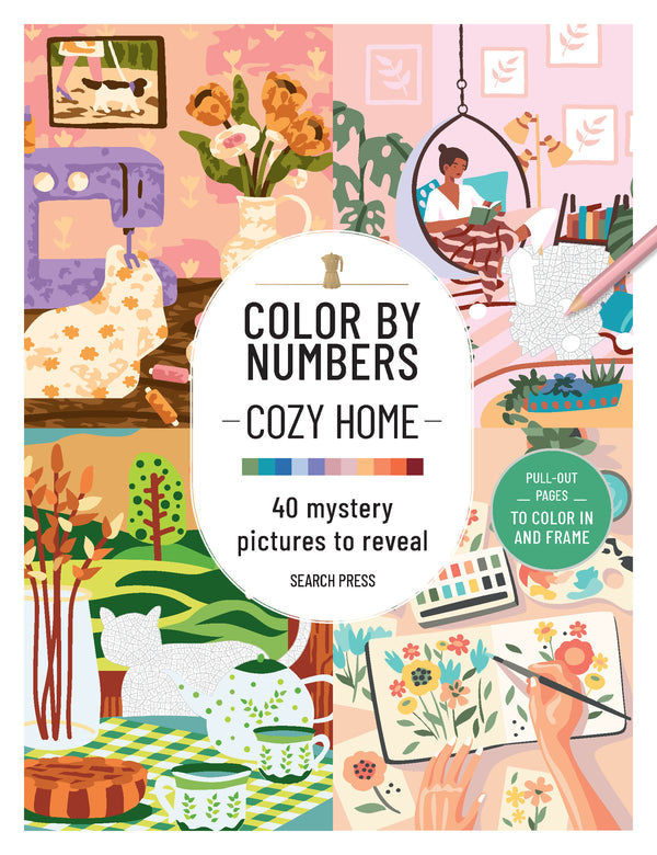 COLOR BY NUMBERS COZY HOME