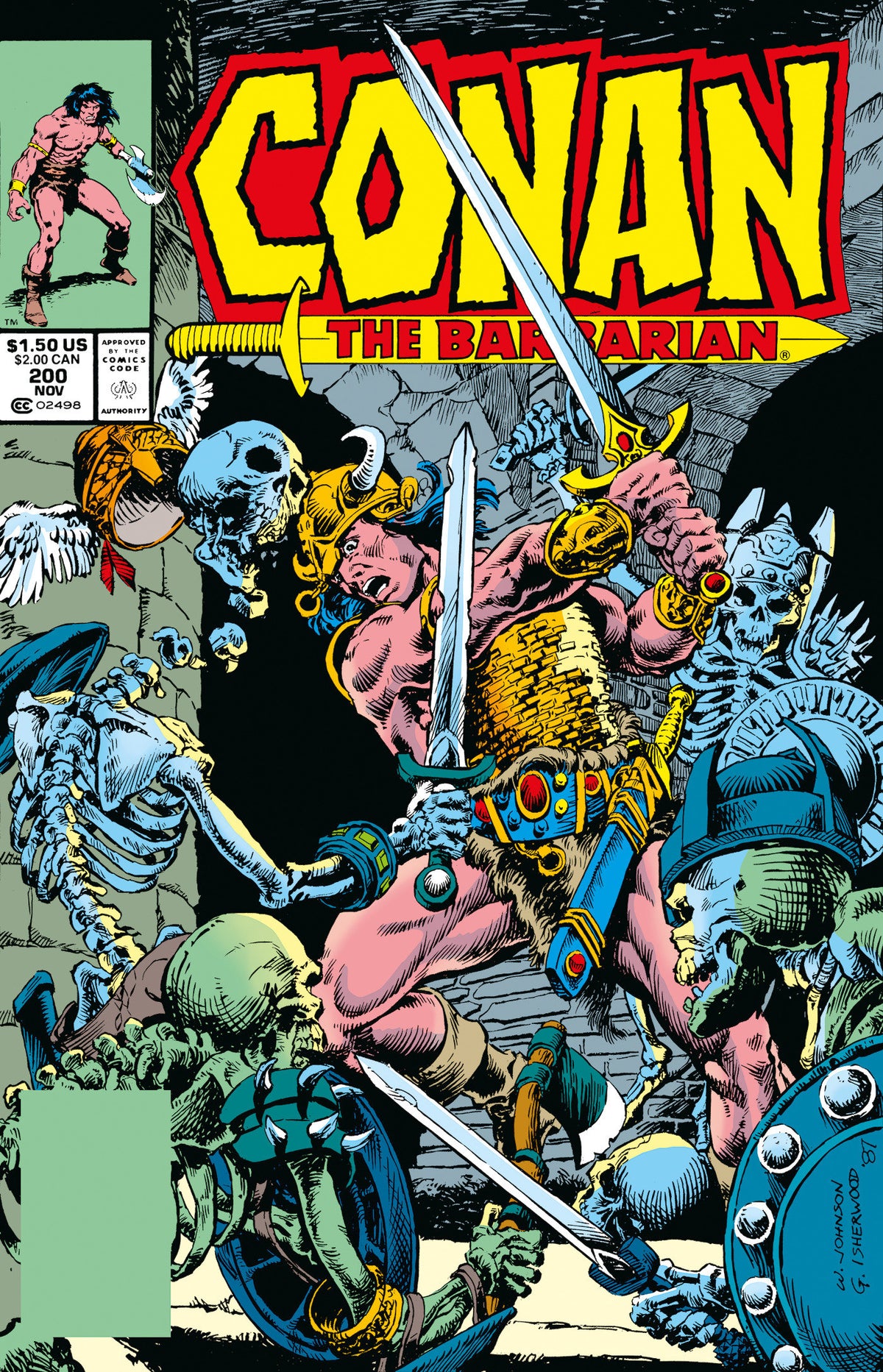 Conan The Barbarian: The Original Comics Omnibus Vol.8