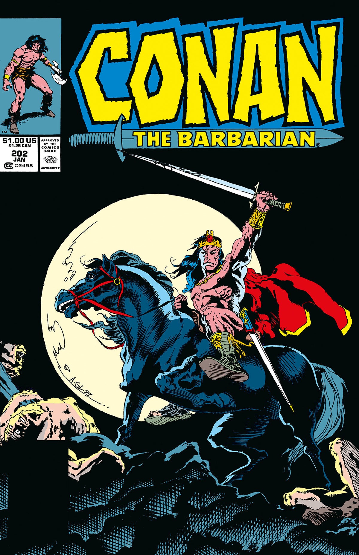 Conan The Barbarian: The Original Comics Omnibus DM Edition Vol.8