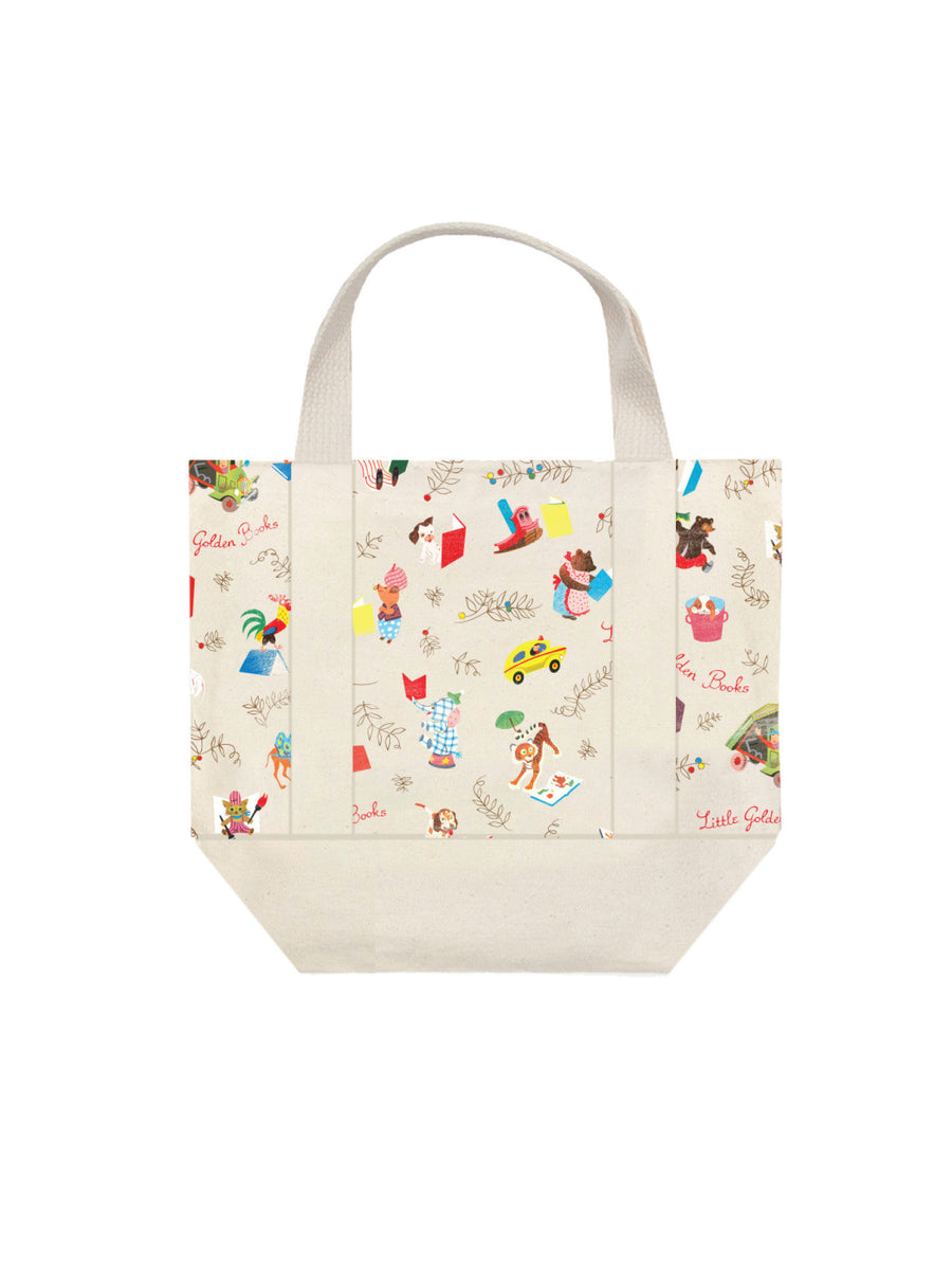 LITTLE GOLDEN BOOKS MINI MARKET TOTE BAG