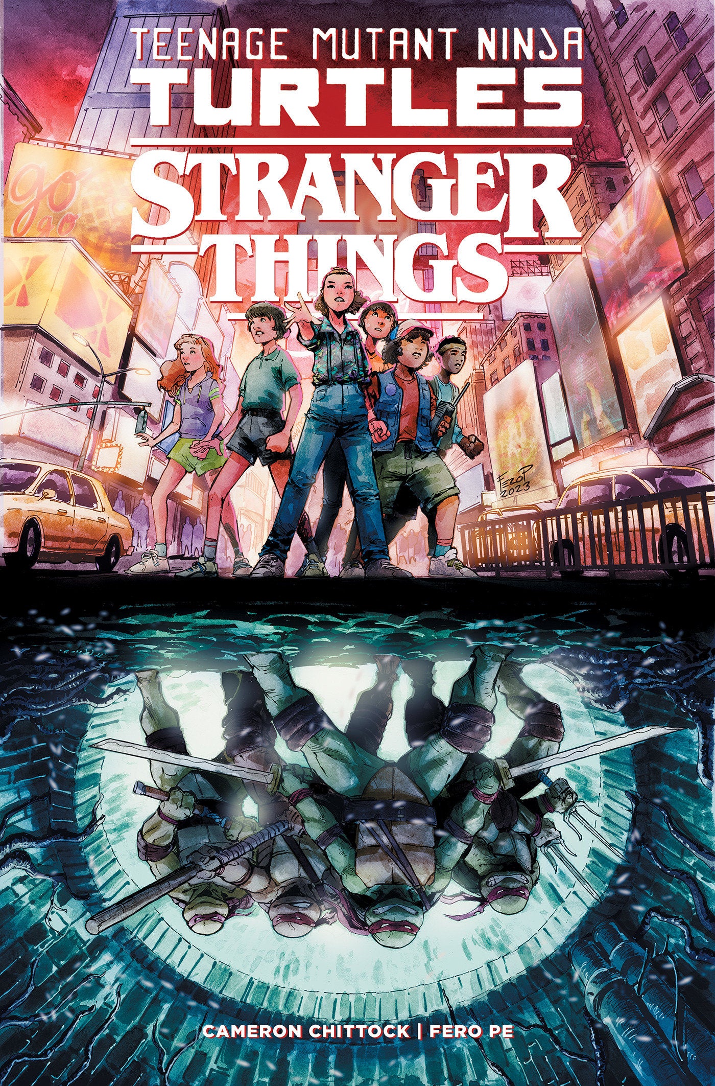 Teenage Mutant Ninja Turtles x Stranger Things TPB