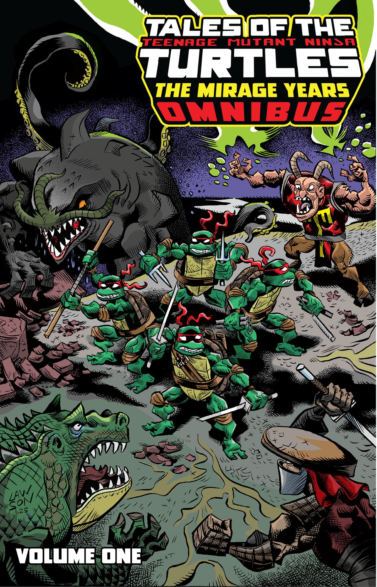 TALES OF THE TEENAGE MUTANT NINJA TURTLES: THE MIRAGE YEARS OMNIBUS, VOL. 1 HC