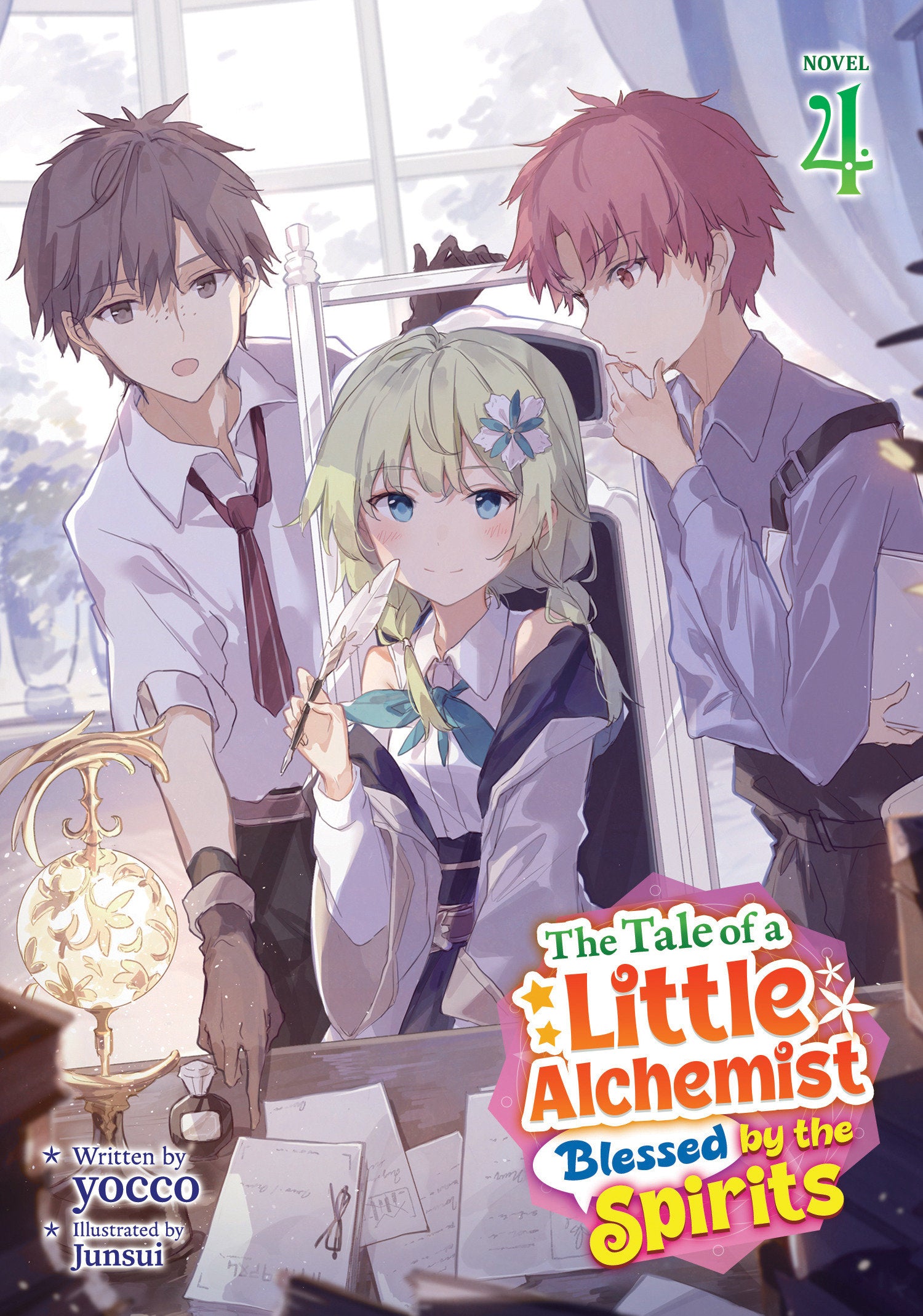 THE TALE OF A LITTLE ALCHEMIST BLESSED BY THE SPIRITS (LIGHT NOVEL) VOL. 4 TPB