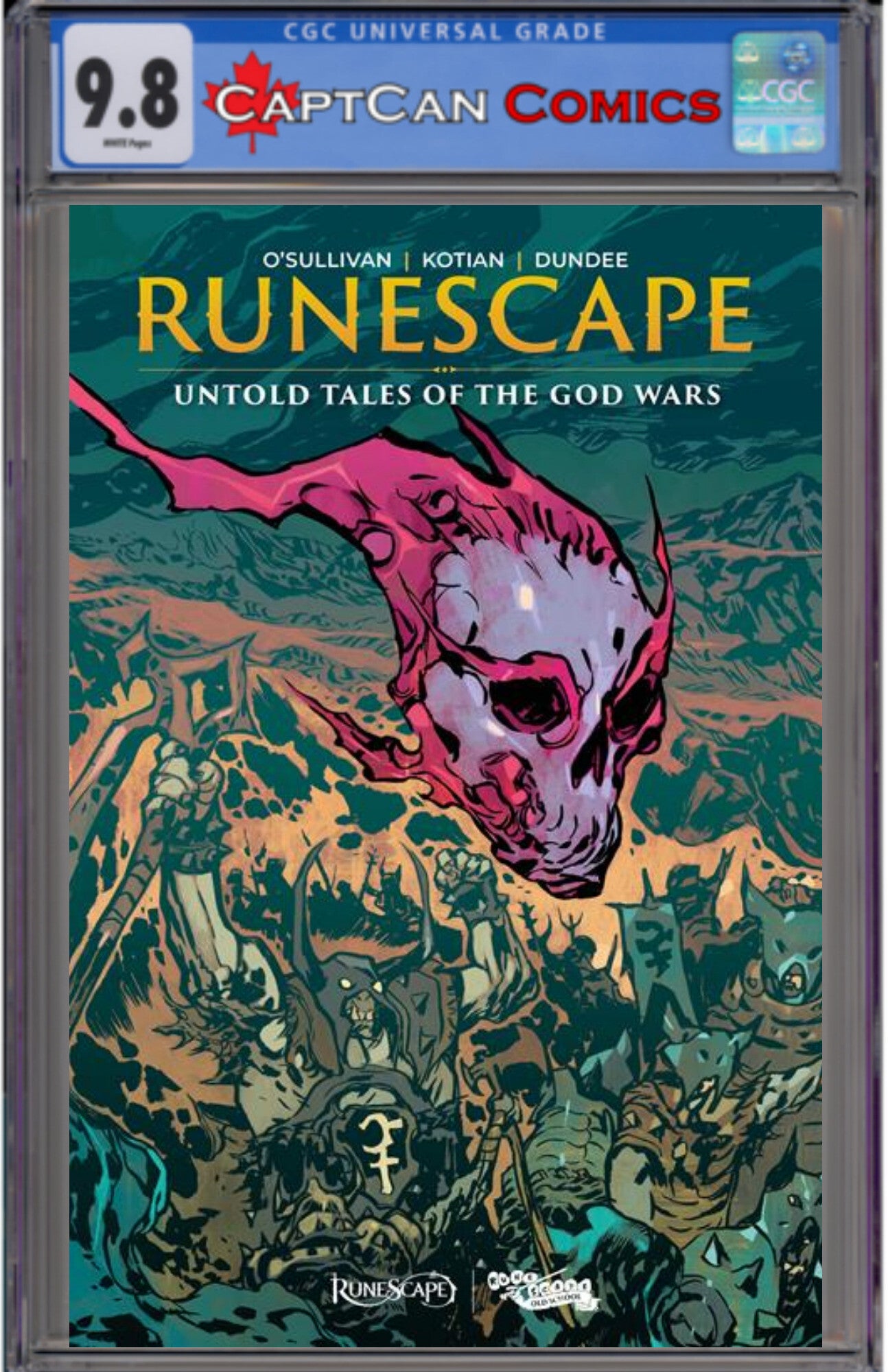 RUNESCAPE UNTOLD TALES OF THE GOD WARS #4 (OF 4) CVR A JAKUB REBELKA (MR) Previously Offered Thru Diamond