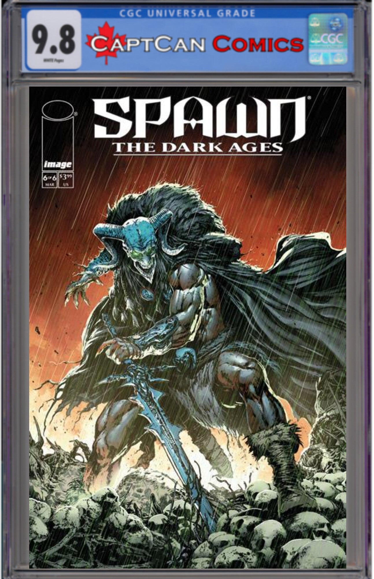 SPAWN THE DARK AGES #6 (OF 6) CVR B RAYMOND GAY VAR