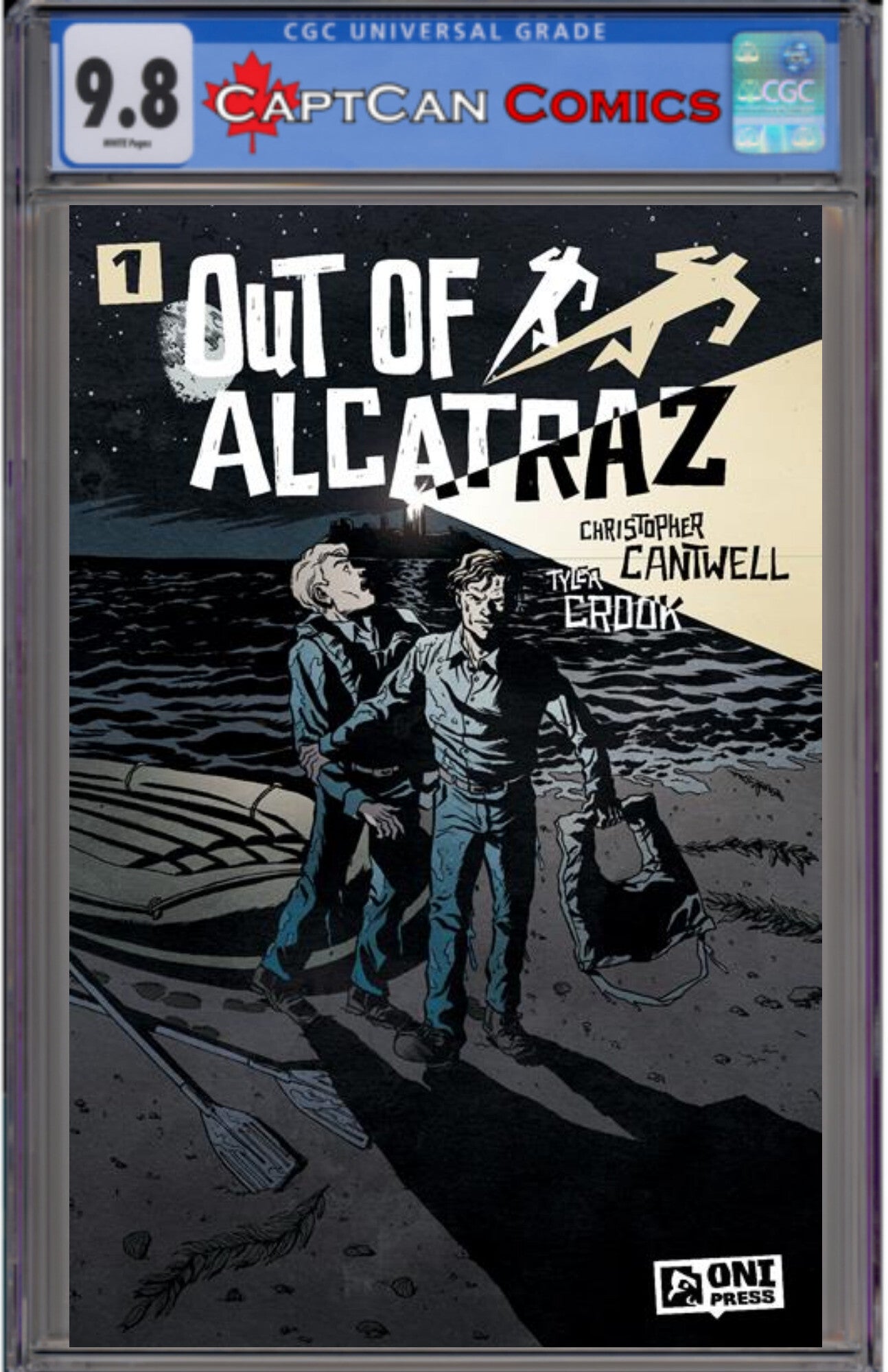 OUT OF ALCATRAZ #1 (OF 5) CVR C VALERIA BURZO VAR