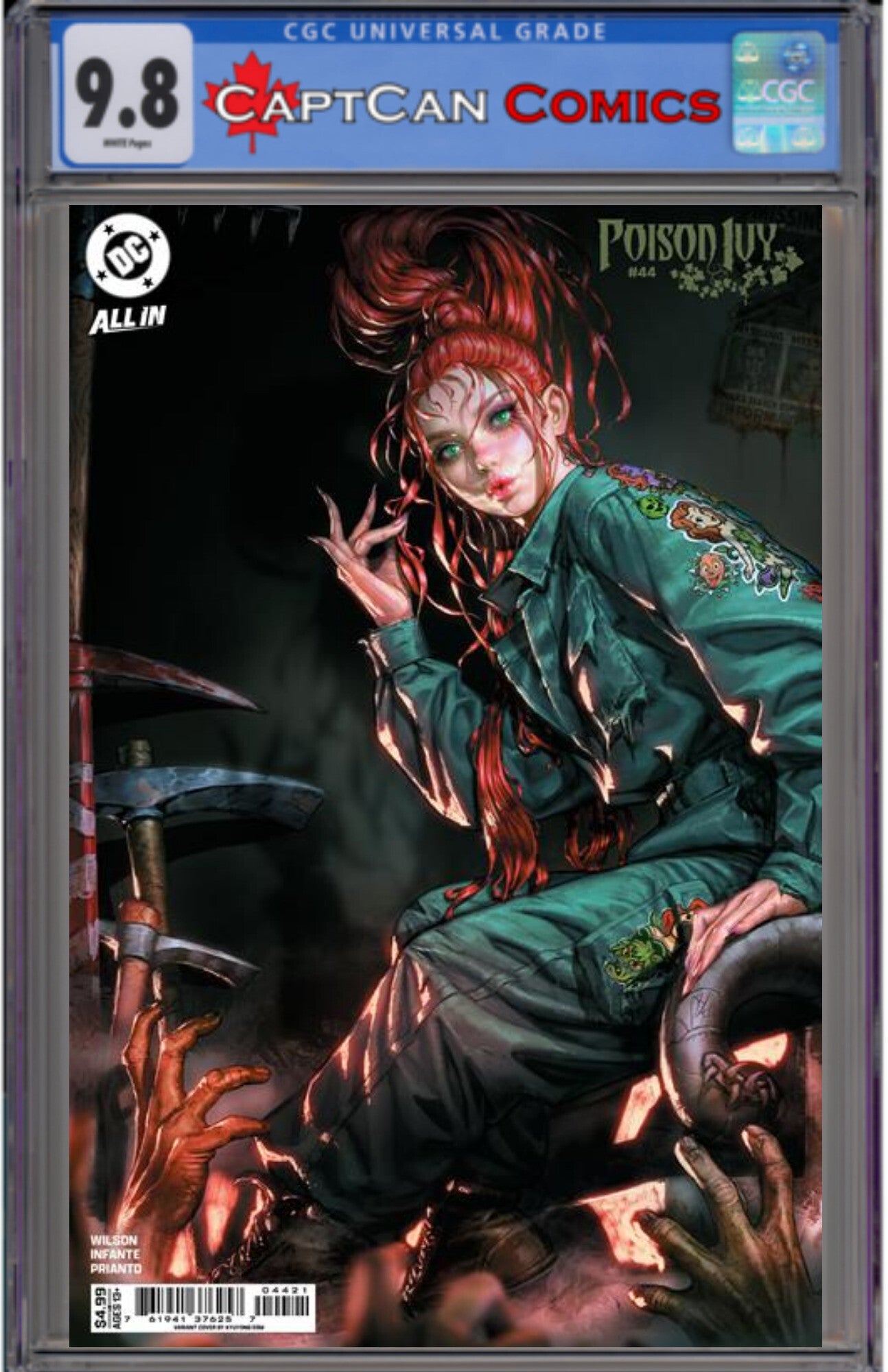 POISON IVY #44 CVR B KYUYONG EOM CARD STOCK VAR