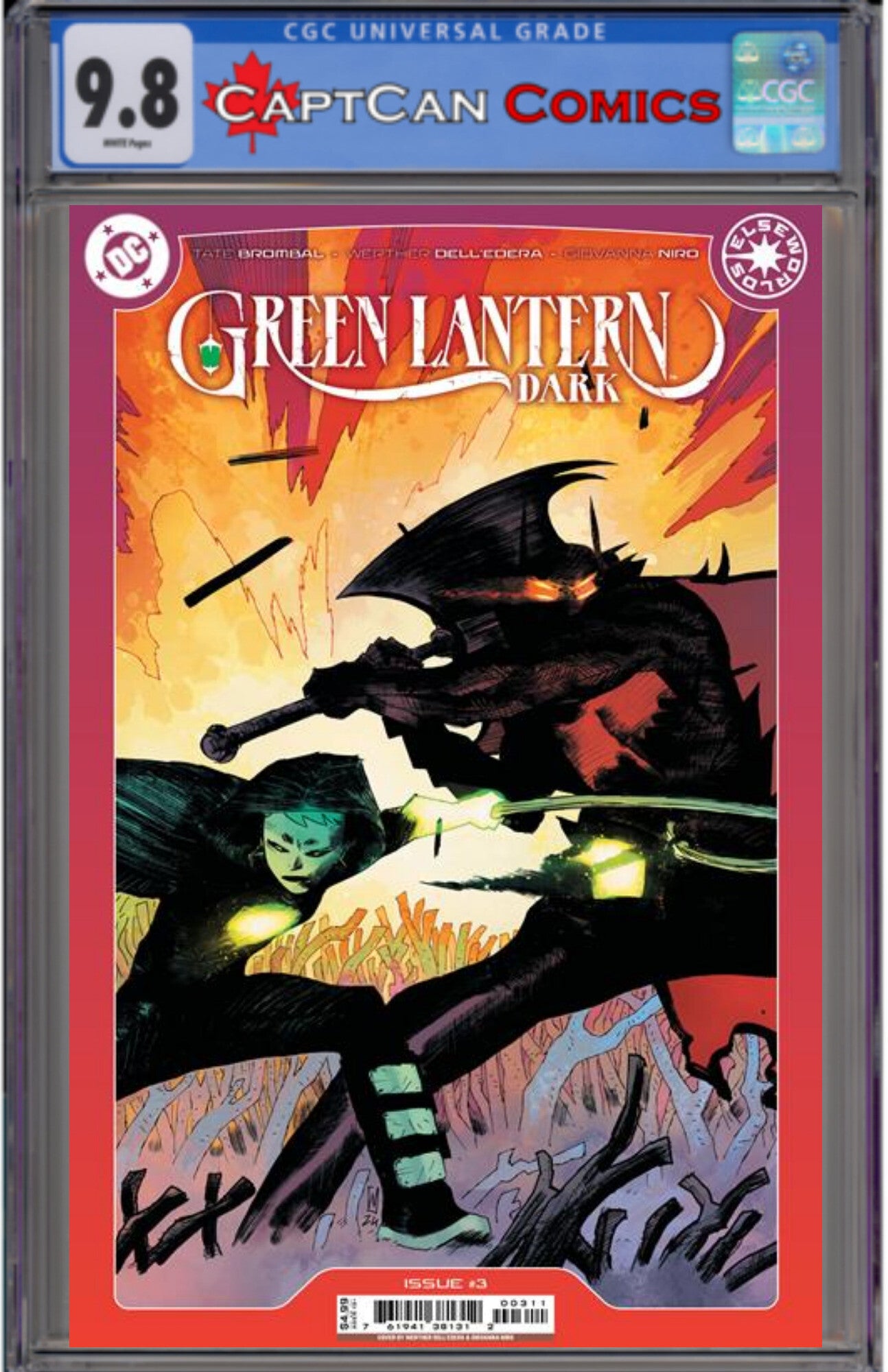 GREEN LANTERN DARK #3 (OF 7) CVR A WERTHER DELL EDERA