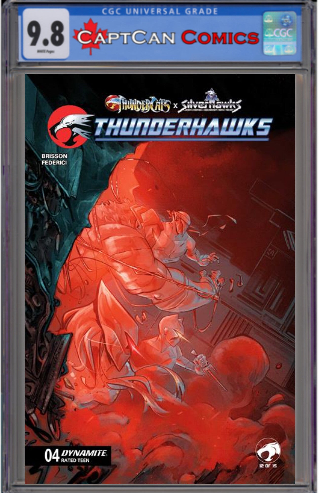 THUNDERCATS X SILVERHAWKS THUNDERHAWKS #4 CVR D ALESSANDRO RANALDI VAR